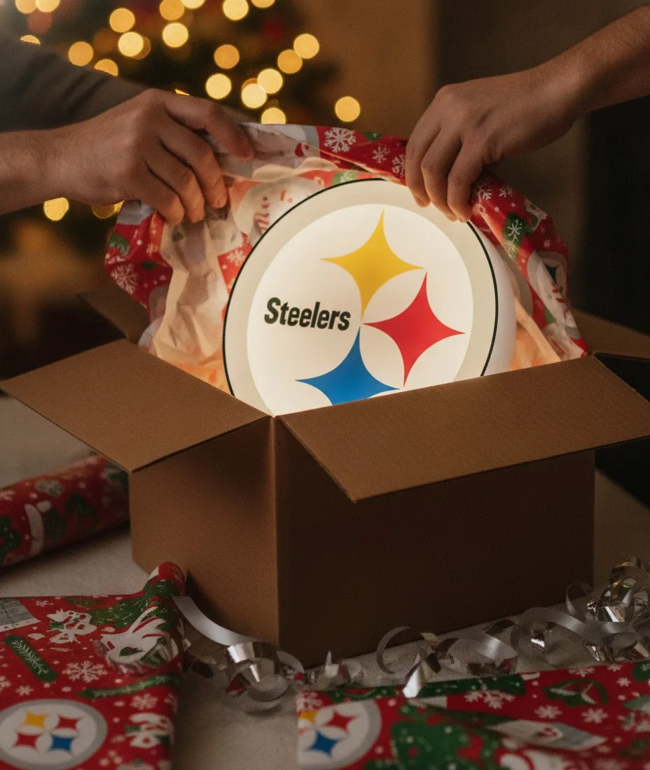 Pittsburgh Steelers LED-Leuchtschild