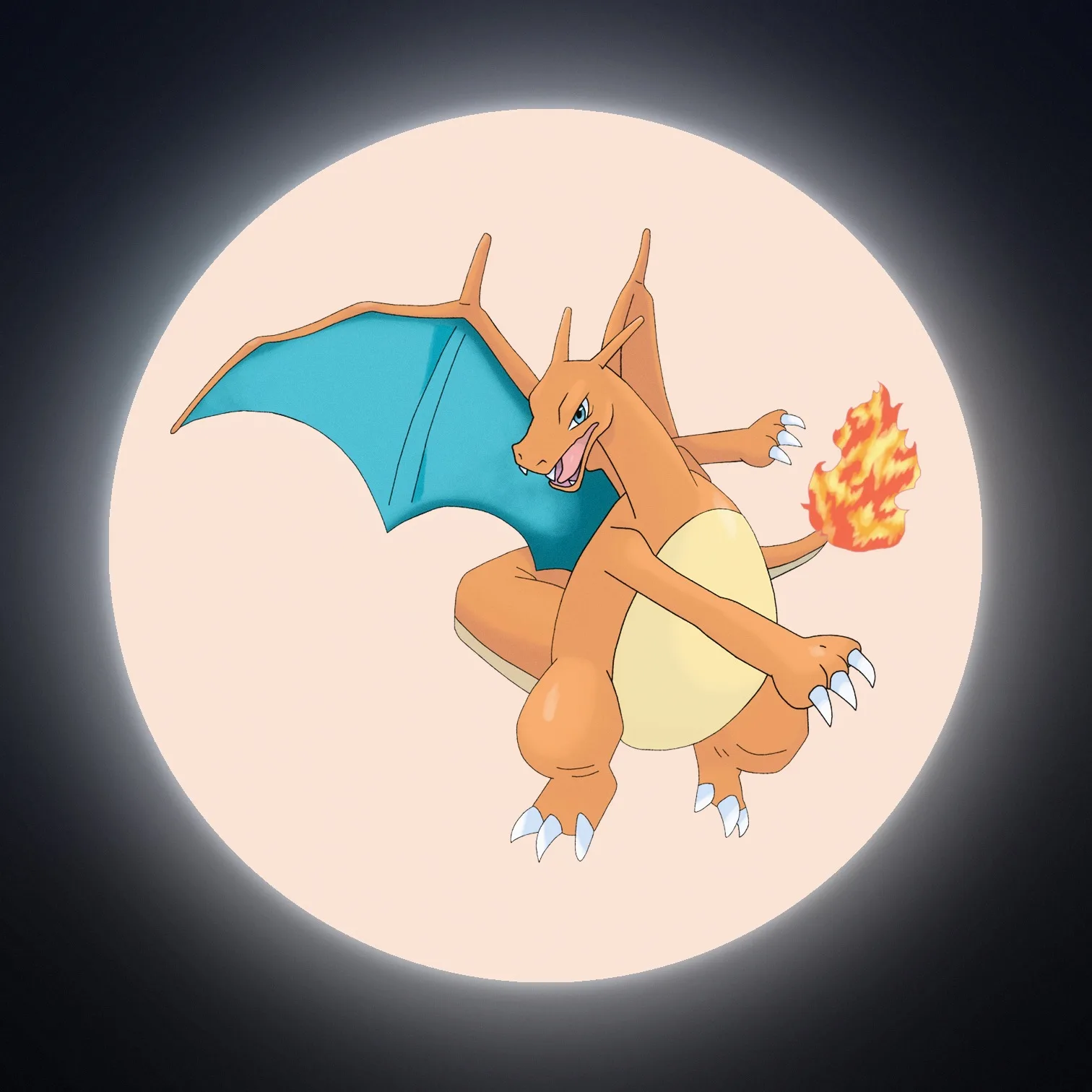 Pokemon Glurak LED-Leuchte
