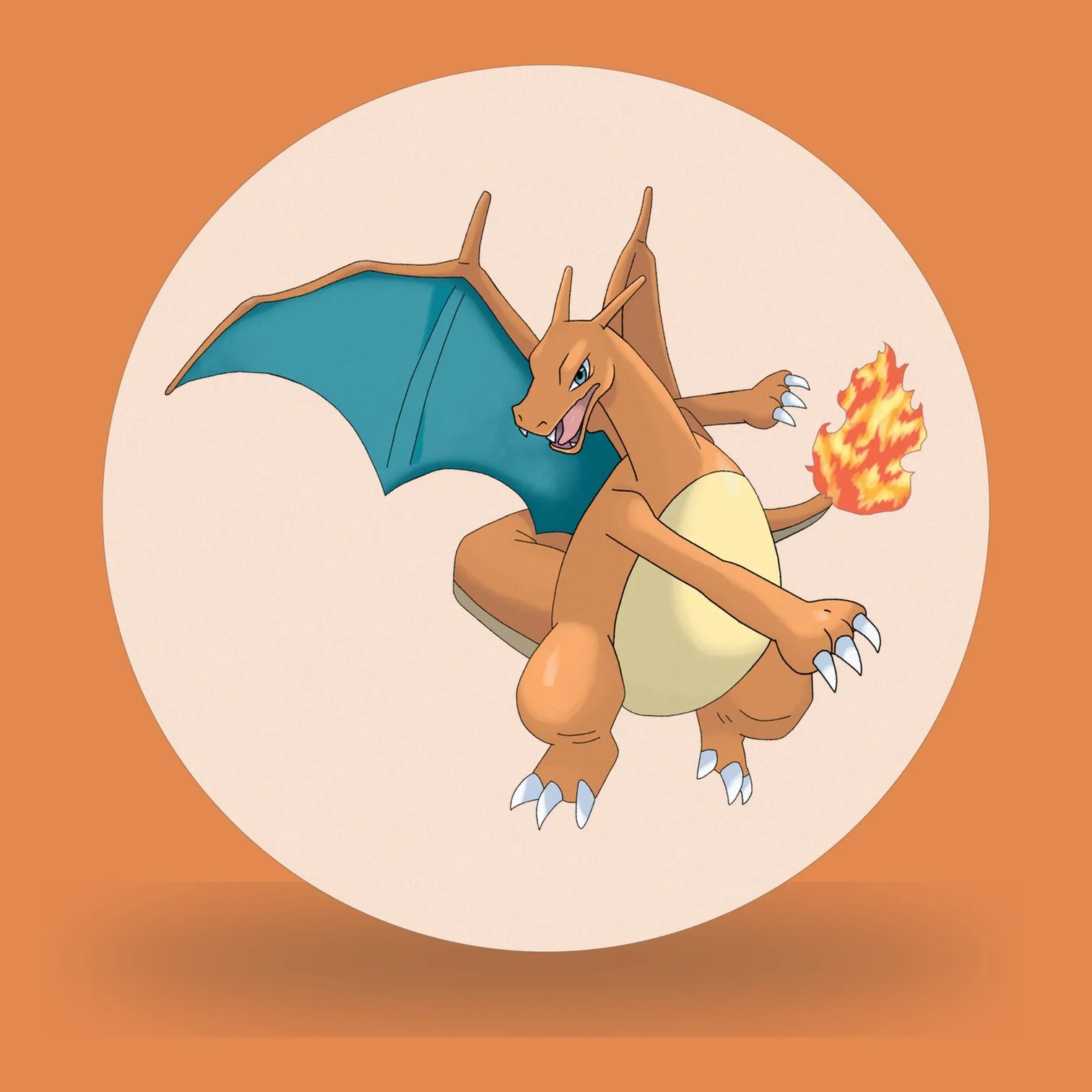 Pokemon Glurak LED-Leuchte
