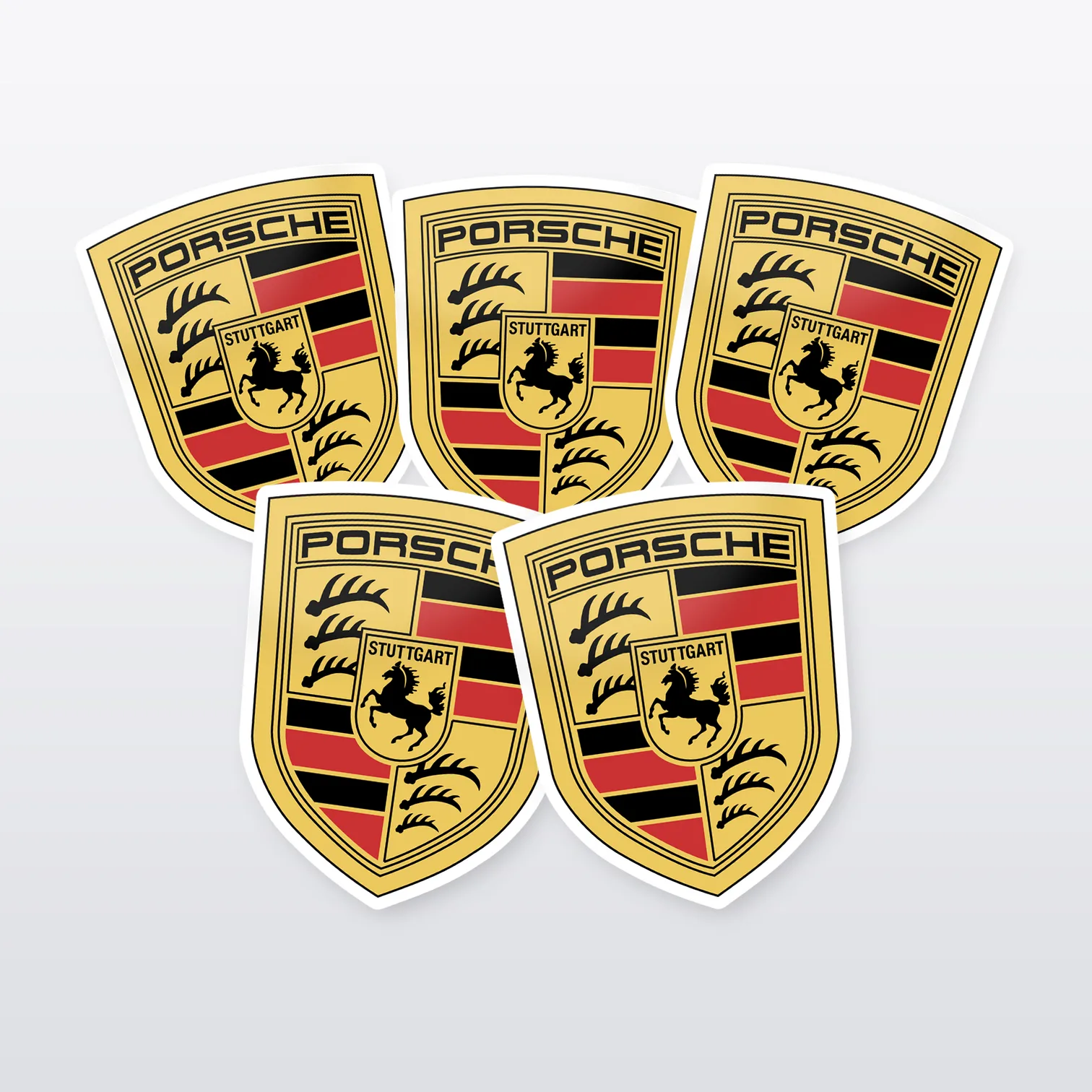 Porsche Aufkleber Set