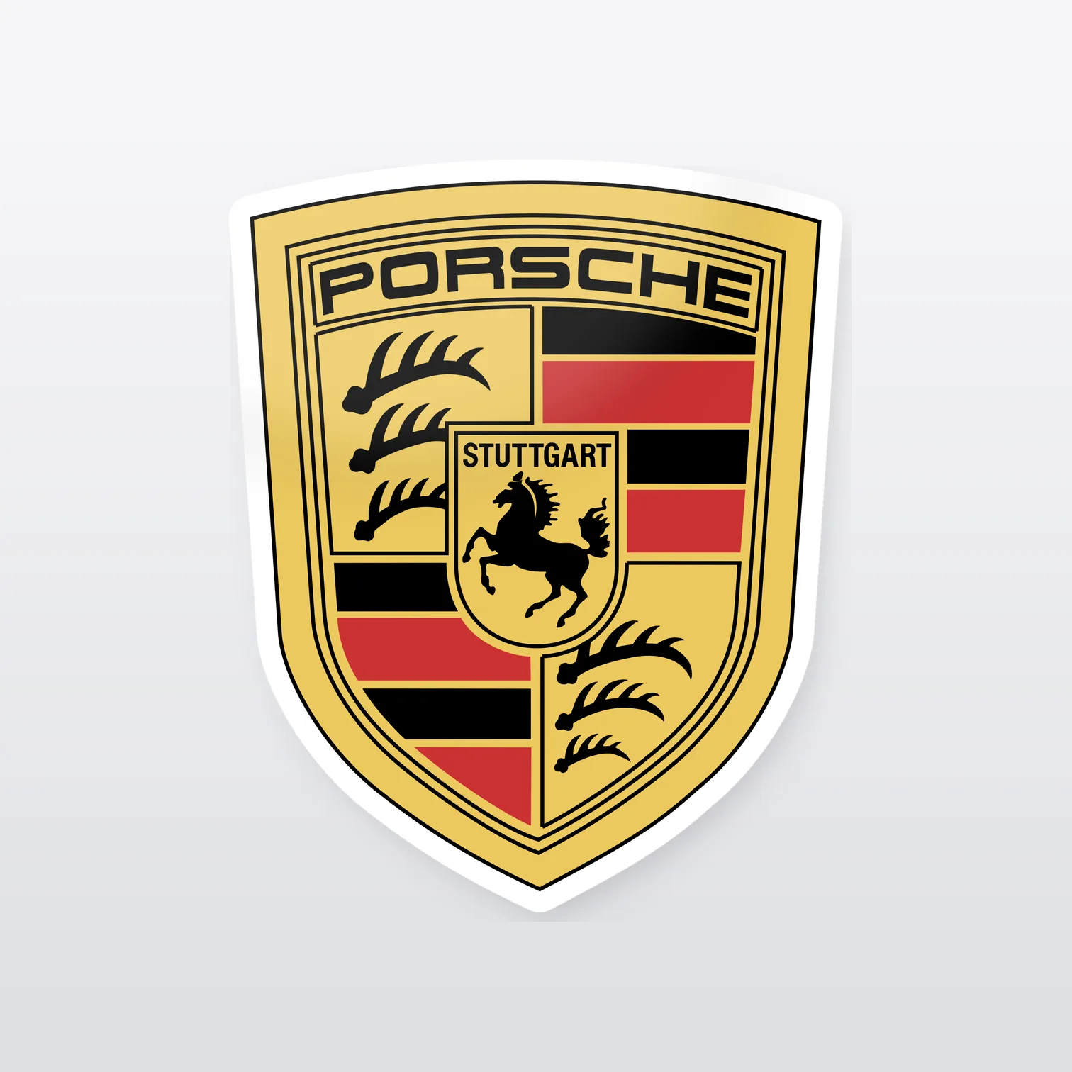 Porsche Aufkleber Set