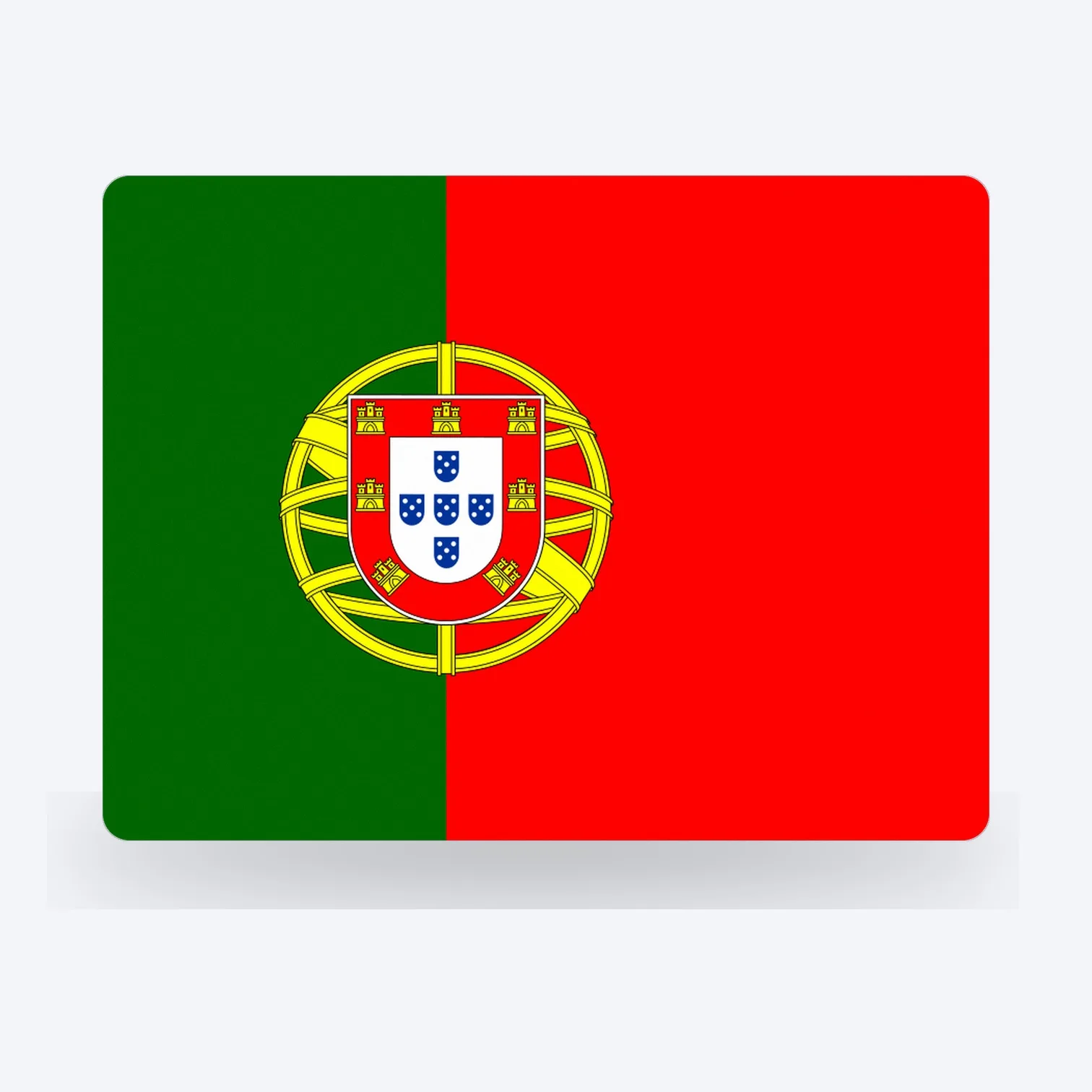 Portugal Flagge LED-Leuchte