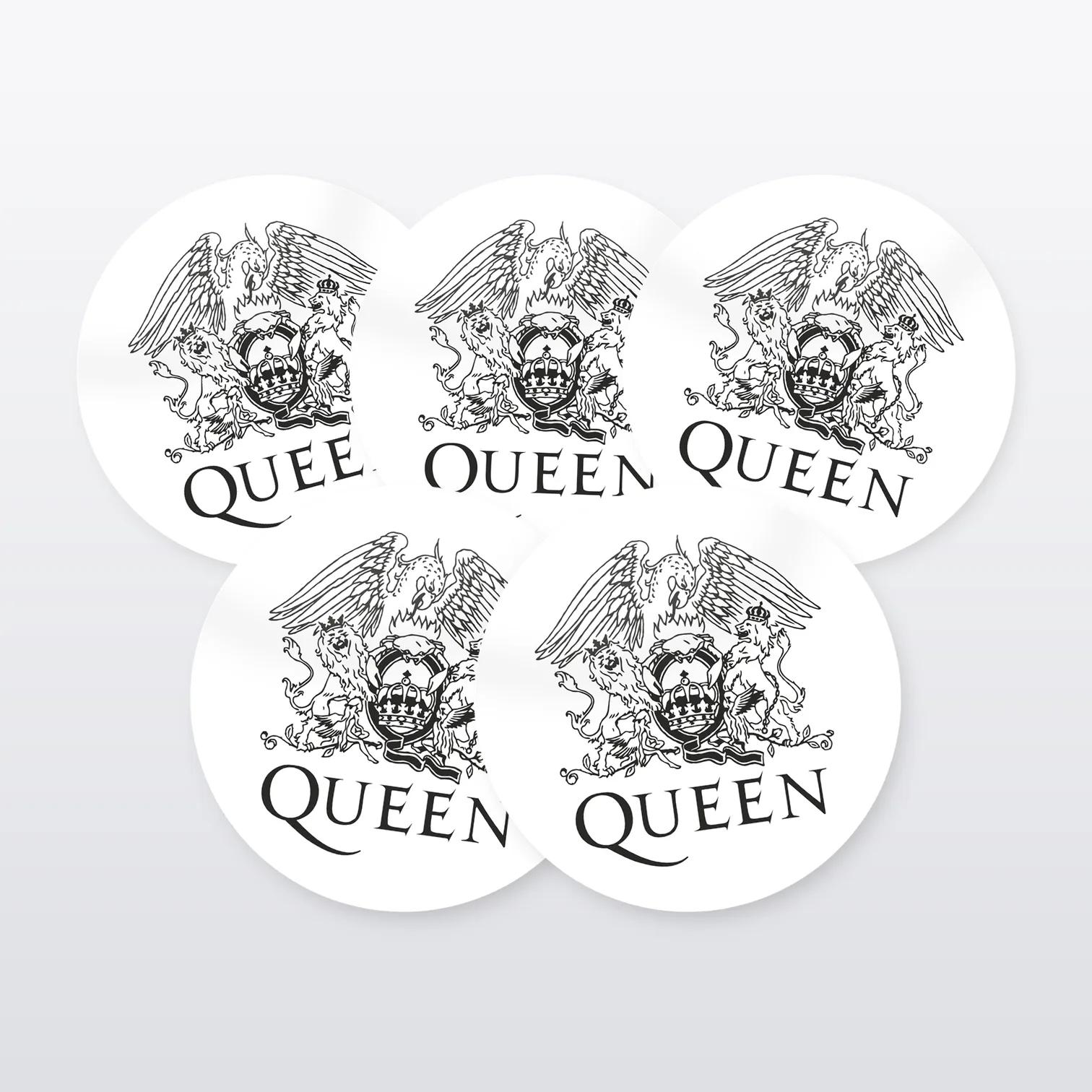 Queen Aufkleber Set – 5 Sticker