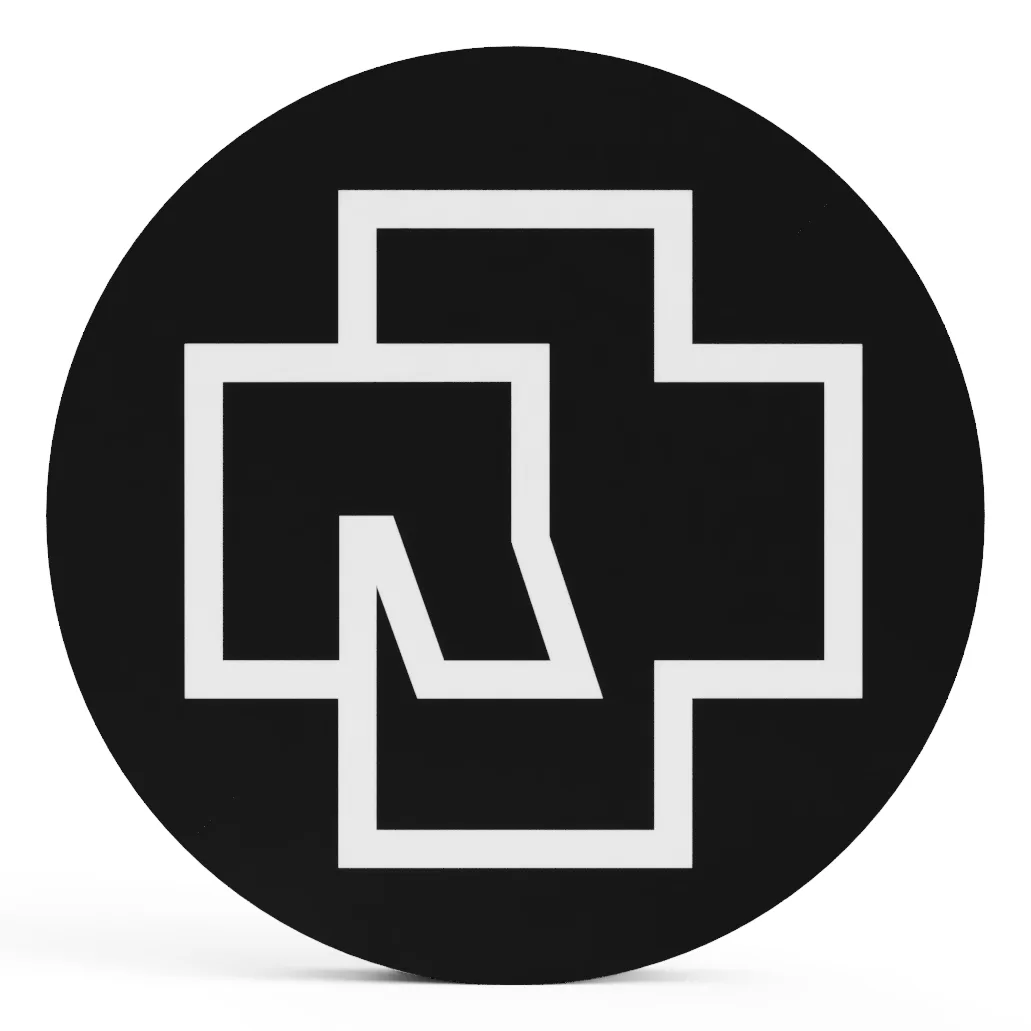 Rammstein LED-Leuchtschild Wanddeko Musik-Deko Geschenk
