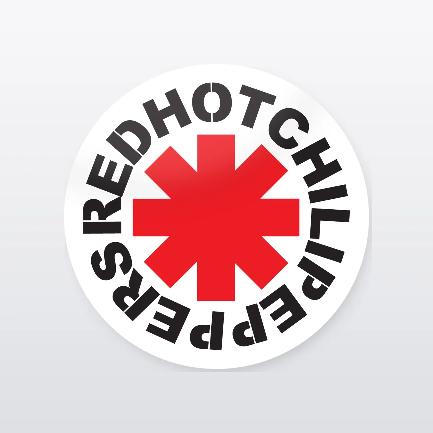 Red Hot Chili Peppers Aufkleber Großaufnahme