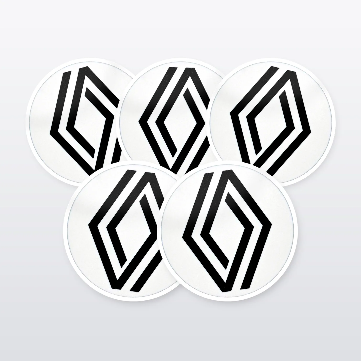 Renault Aufkleber Set NEU – 5 Sticker