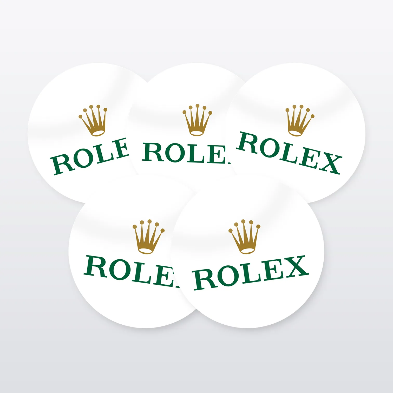 Rolex Aufkleber Set – 5 Sticker
