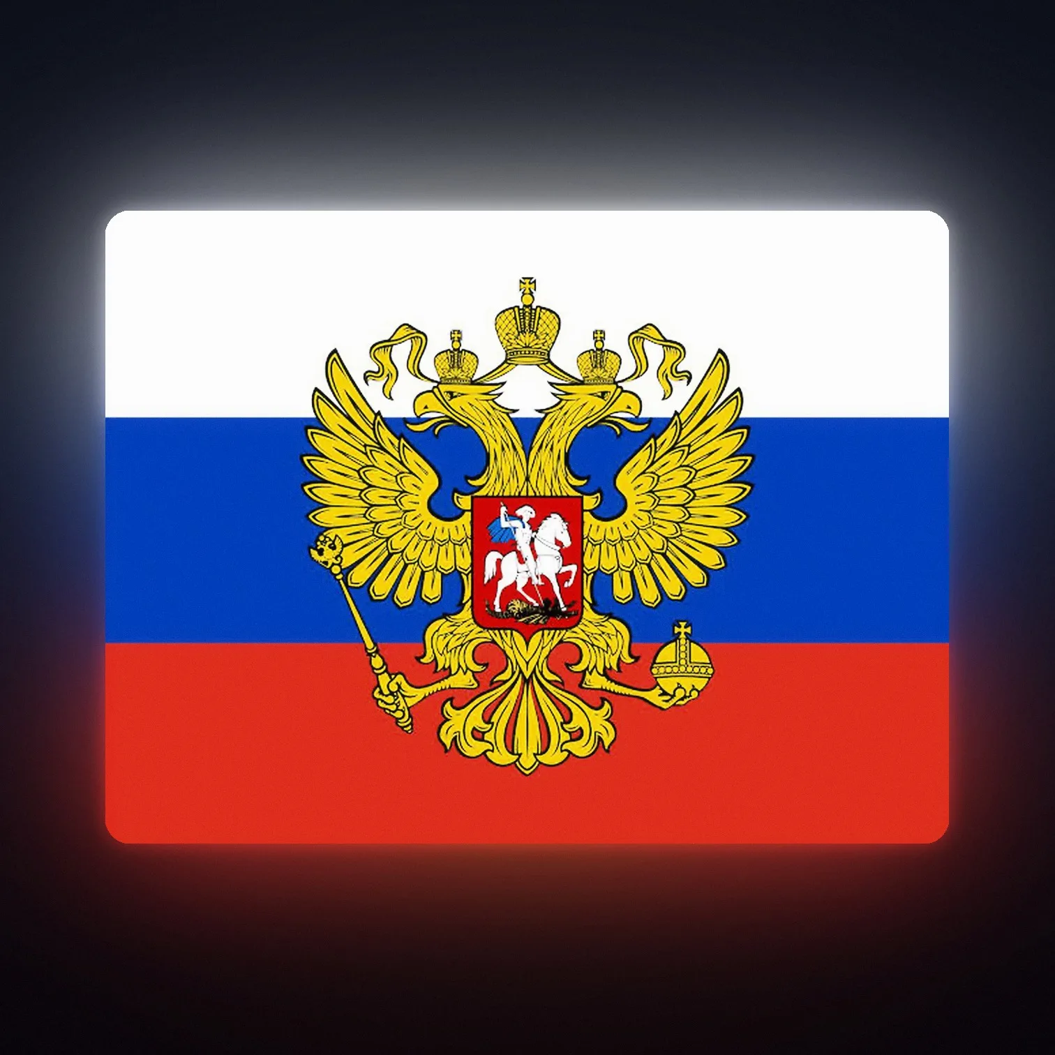 Russland Flagge LED-Leuchte