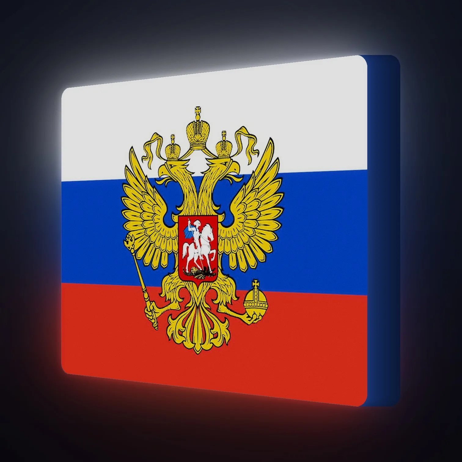 Russland Flagge LED-Leuchte