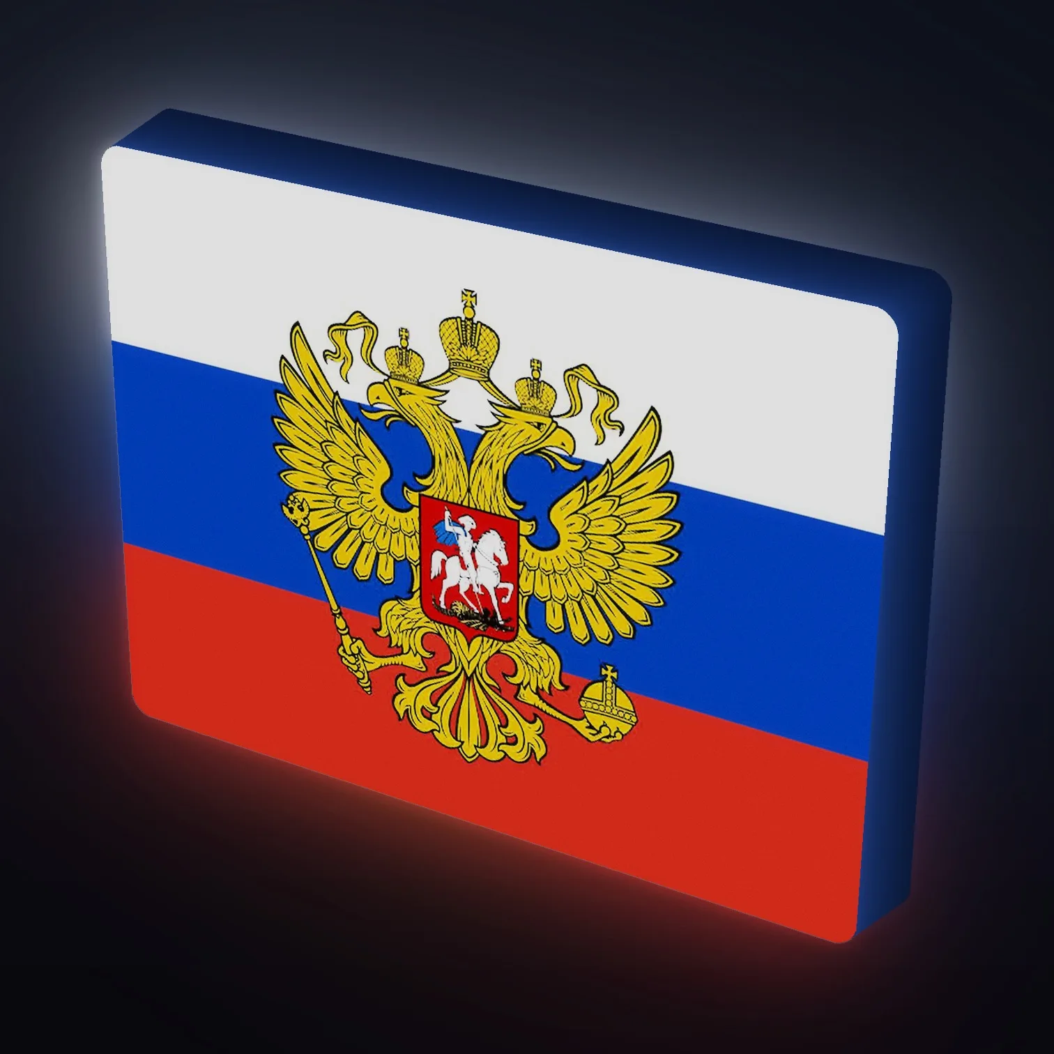 Russland Flagge LED-Leuchte