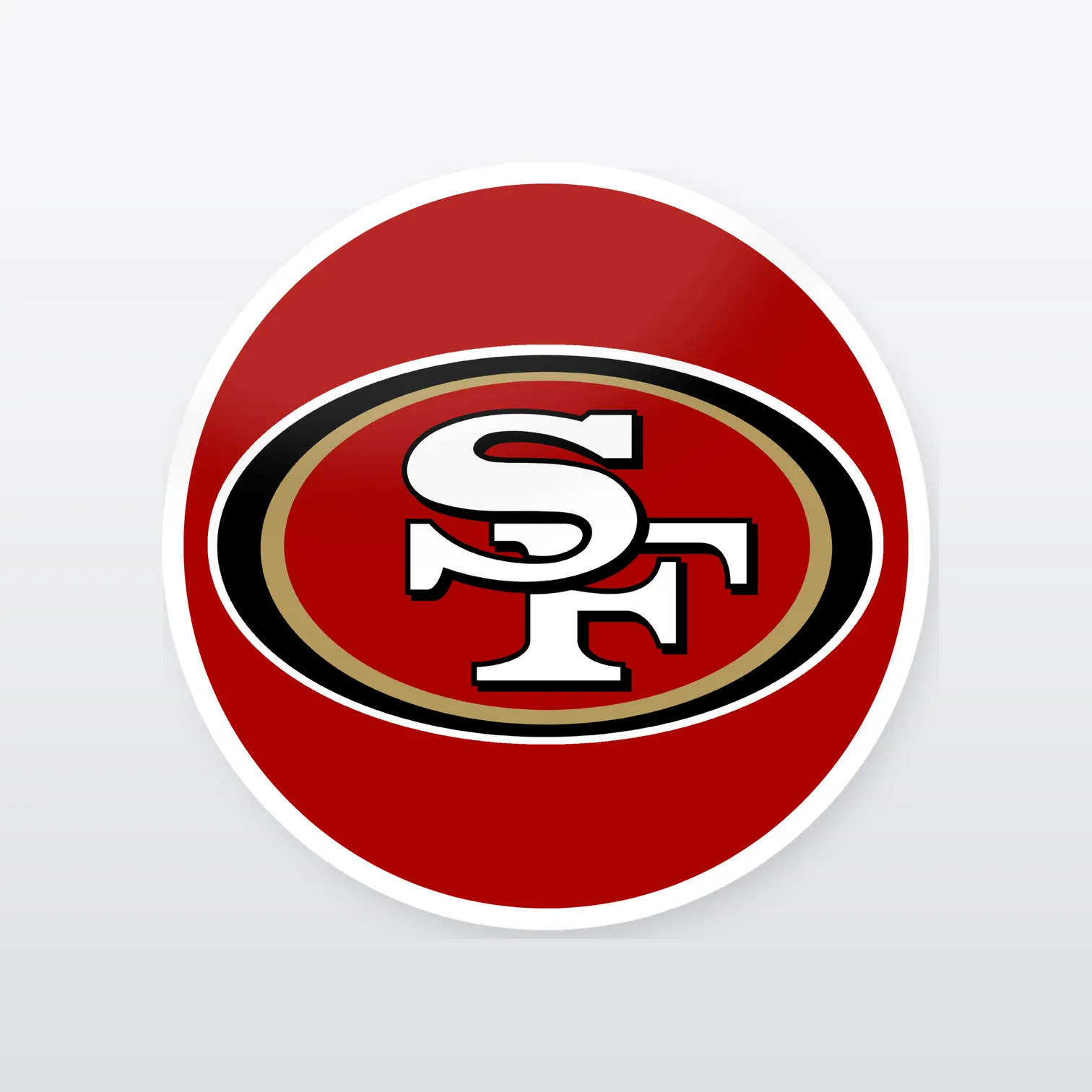 San Francisco 49ers Aufkleber Set I
