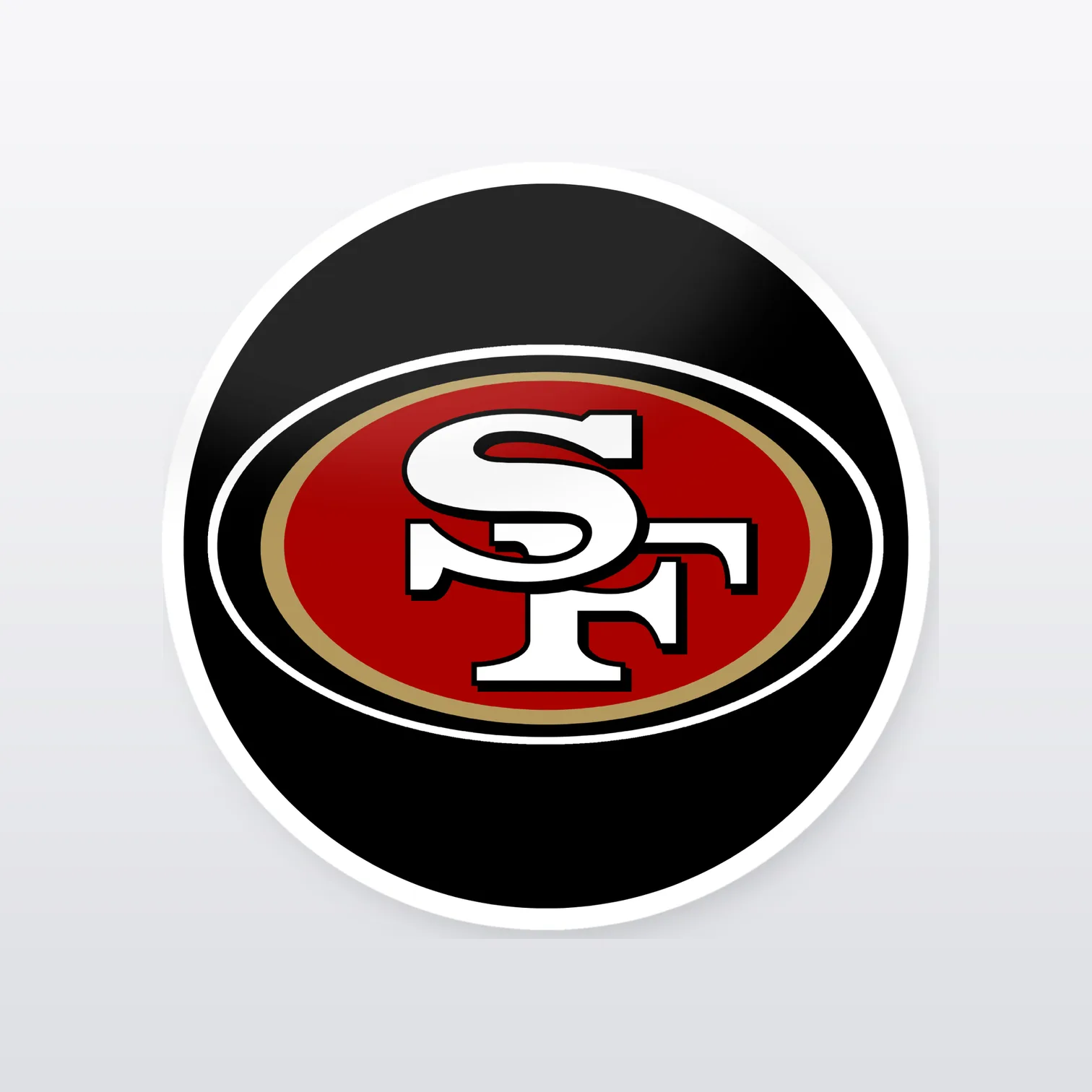 San Francisco 49ers Aufkleber Set II