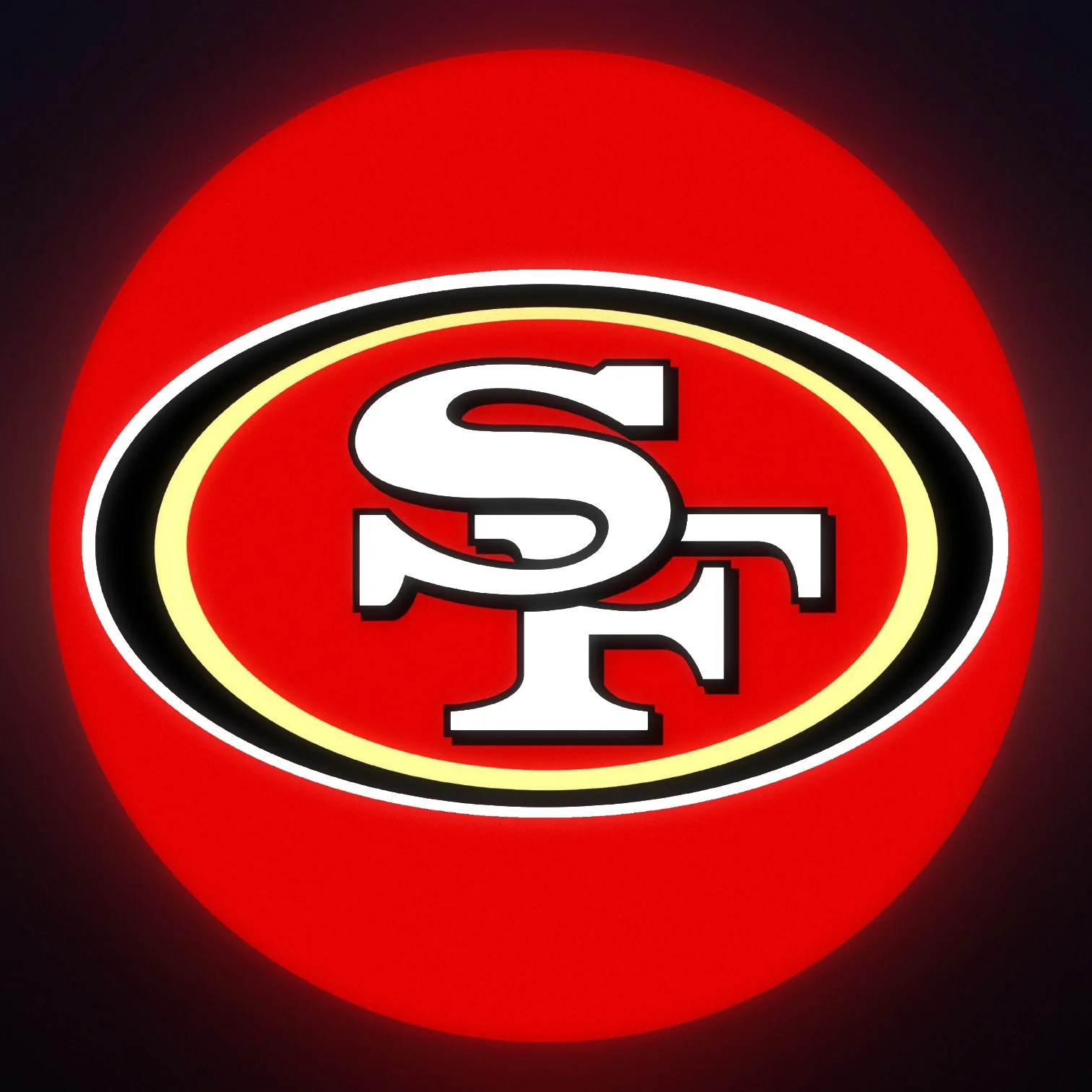 San Francisco 49ers LED-Leuchte I