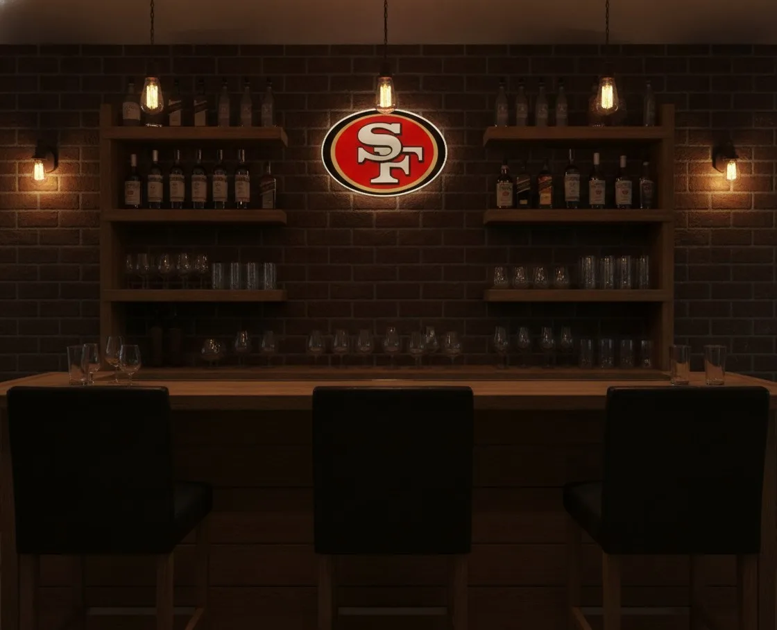 San Francisco 49ers LED-Leuchtschild