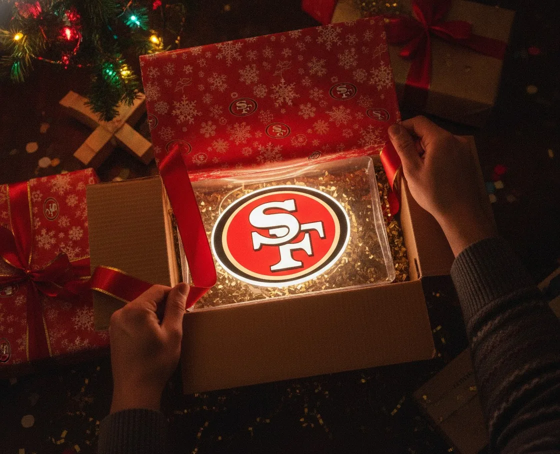 San Francisco 49ers LED-Leuchtschild