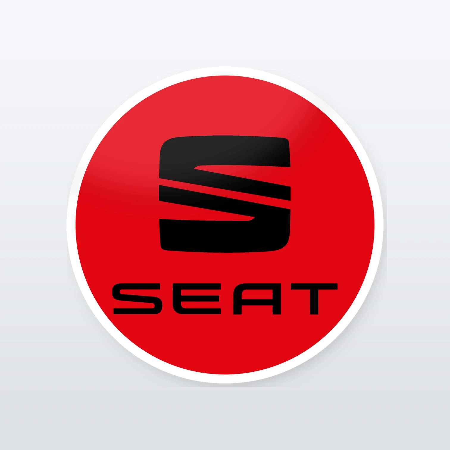Seat Aufkleber Set – einzelner Aufkleber in Großaufnahme