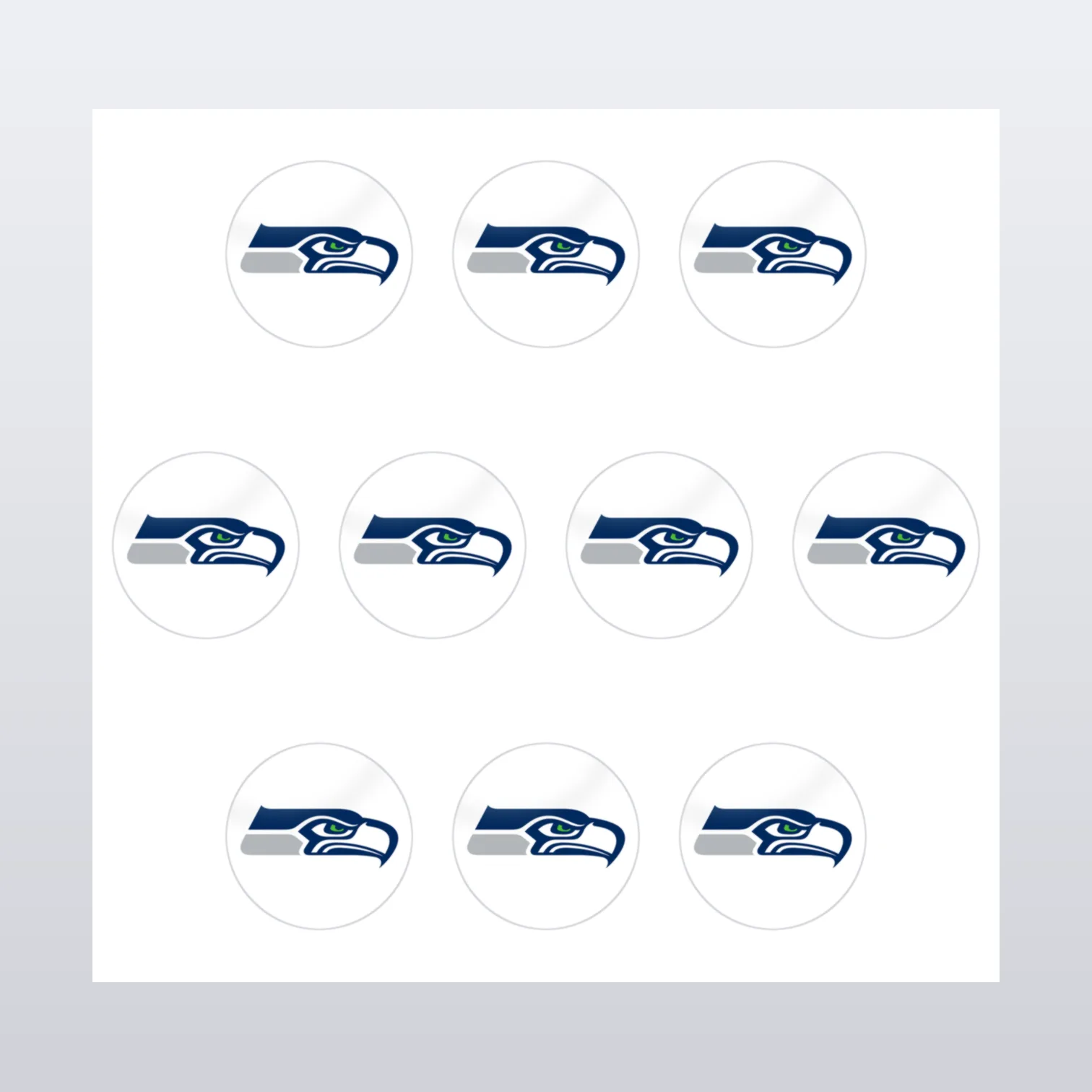 Seattle Seahawks Aufkleber Set I