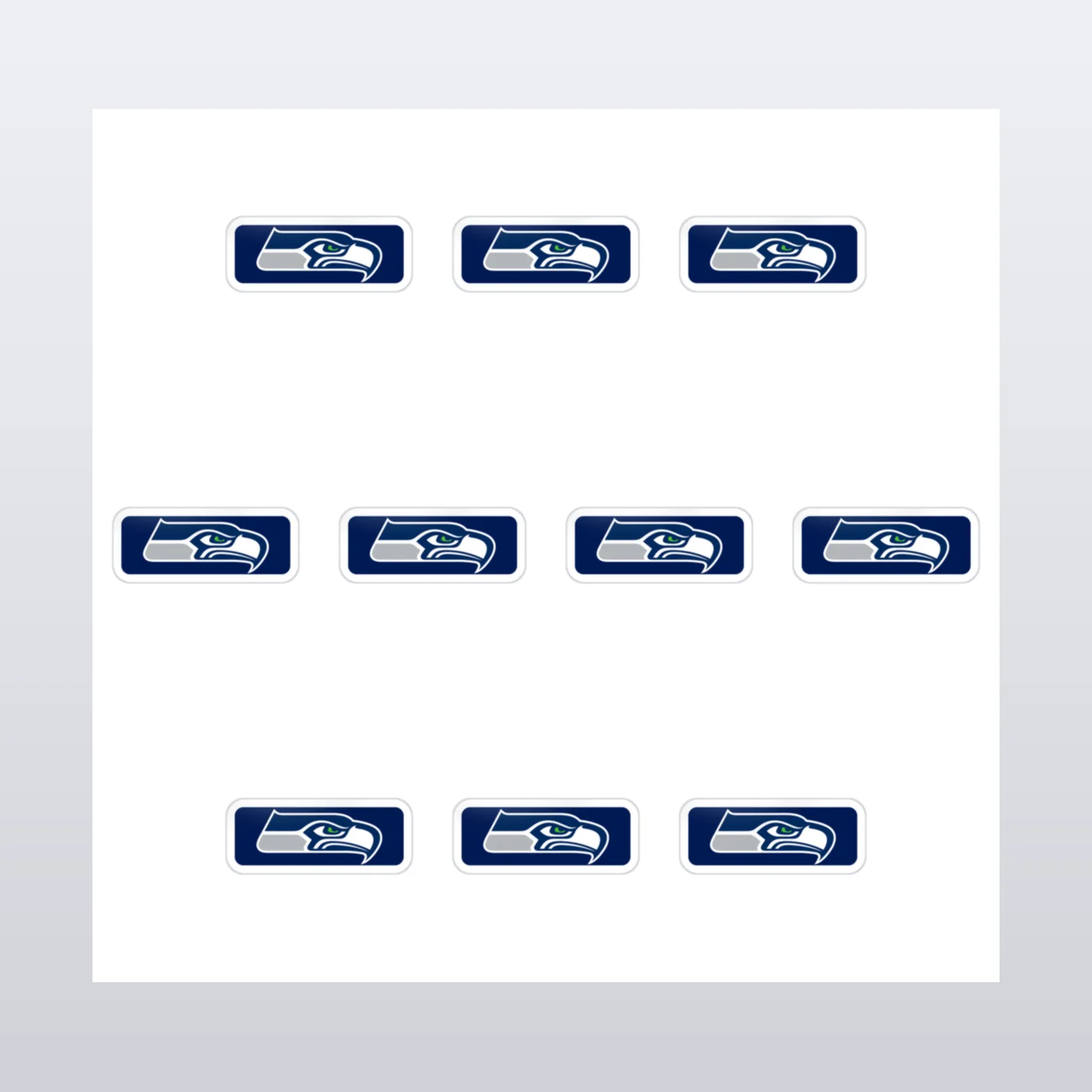 Seattle Seahawks Aufkleber Set II