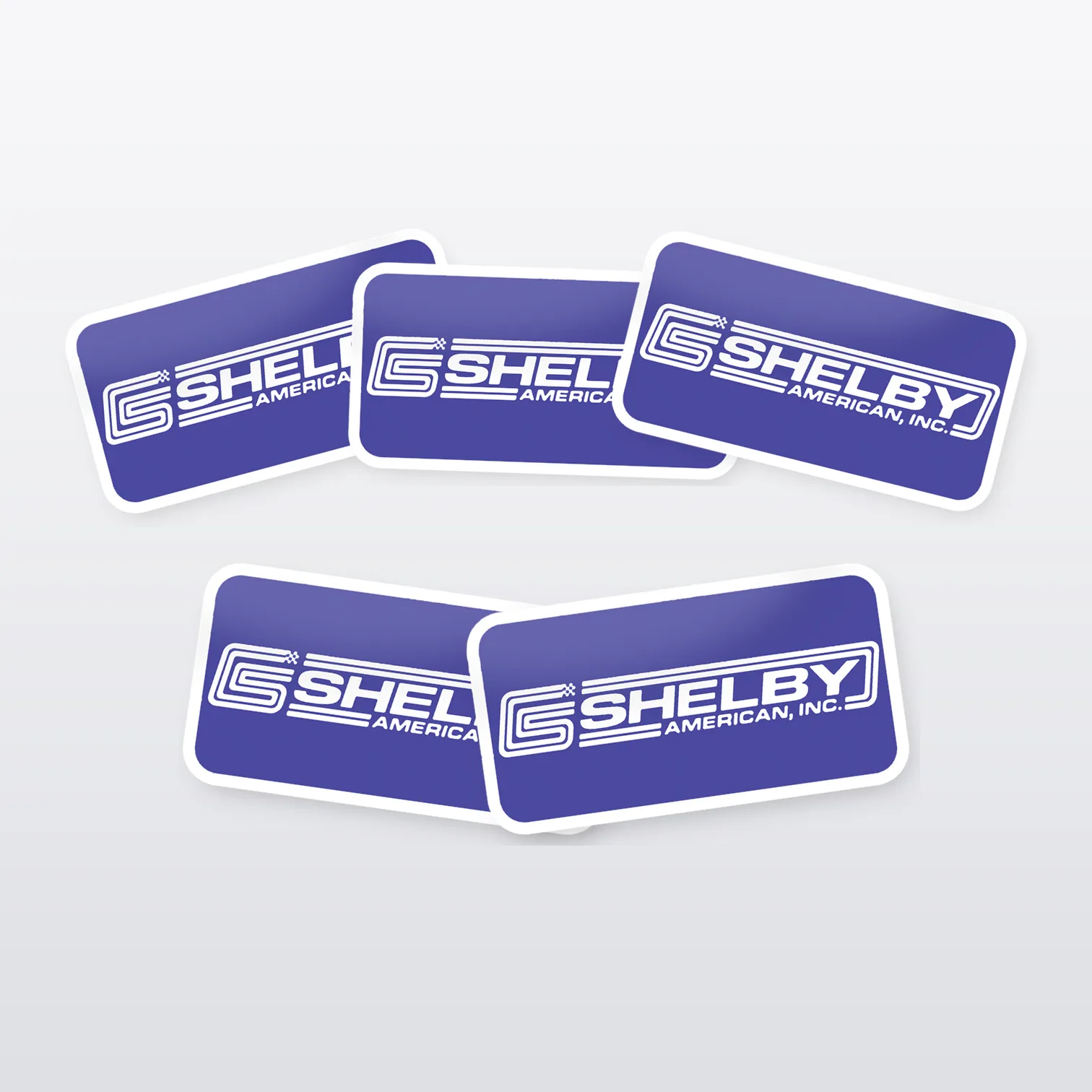 Shelby Aufkleber Set – 5 Sticker