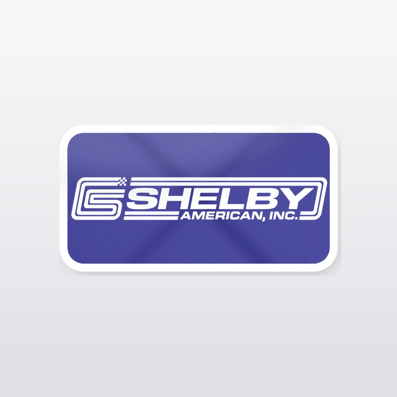 Shelby Aufkleber Set – einzelner Aufkleber in Großaufnahme