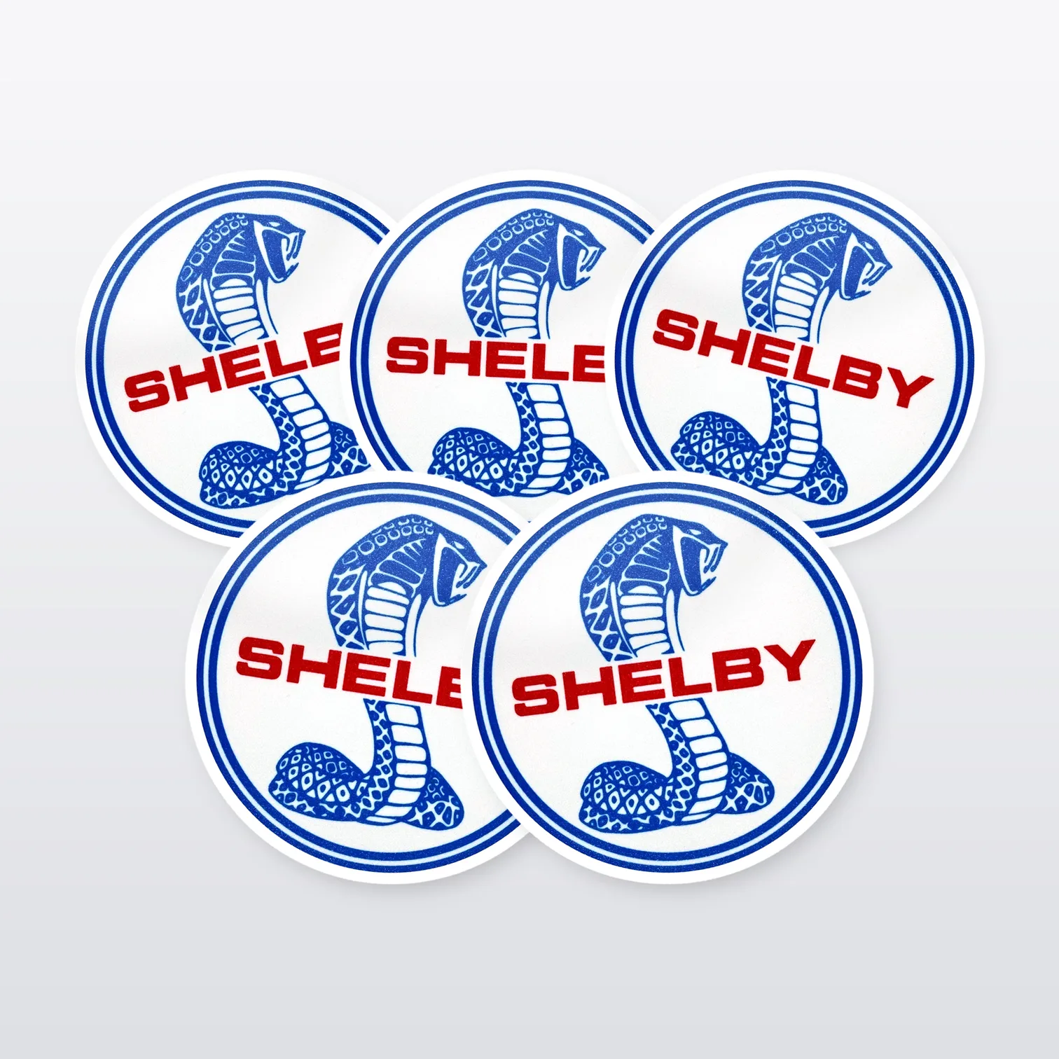 Shelby Cobra Aufkleber Set I – 5 Sticker