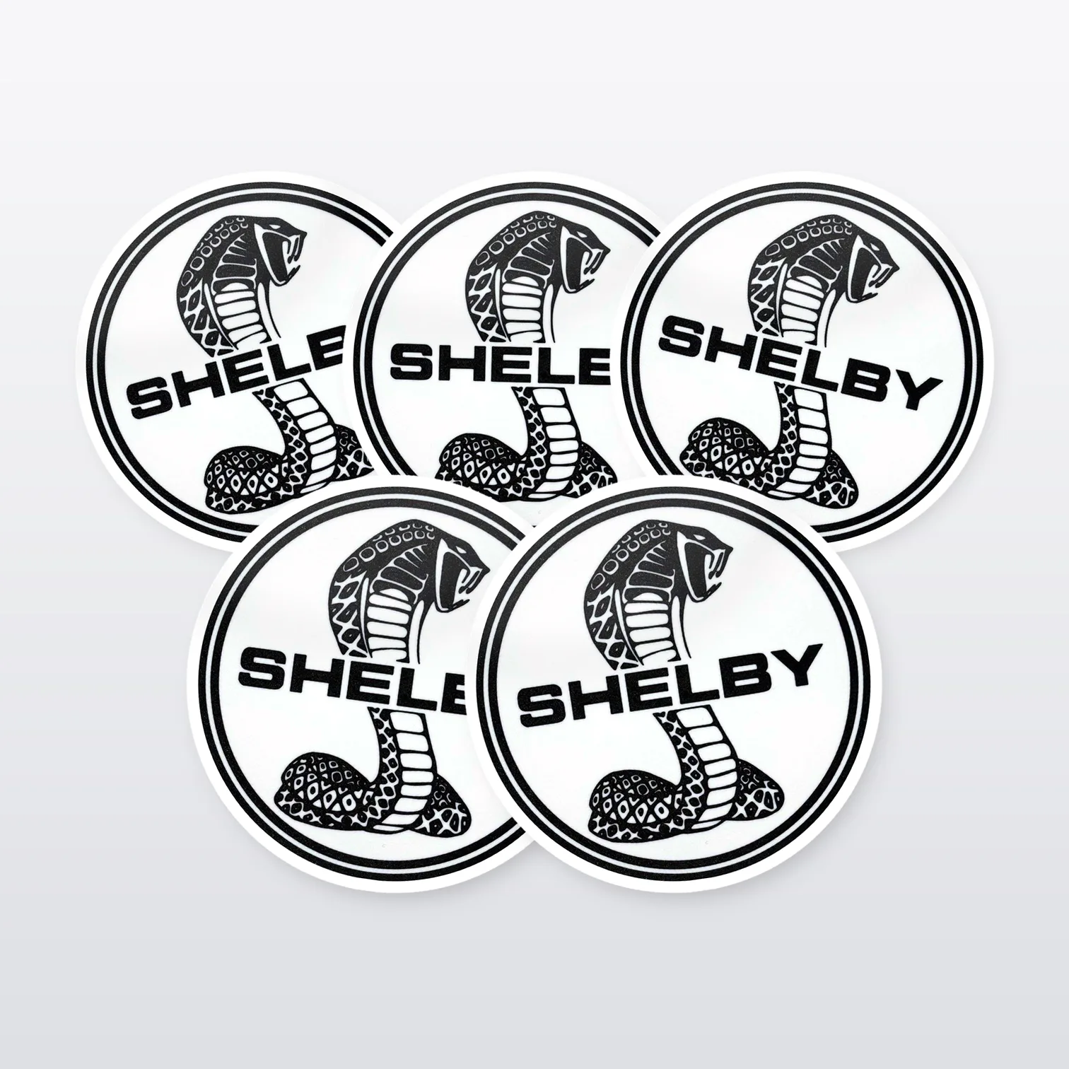Shelby Cobra Aufkleber Set II – 5 Sticker