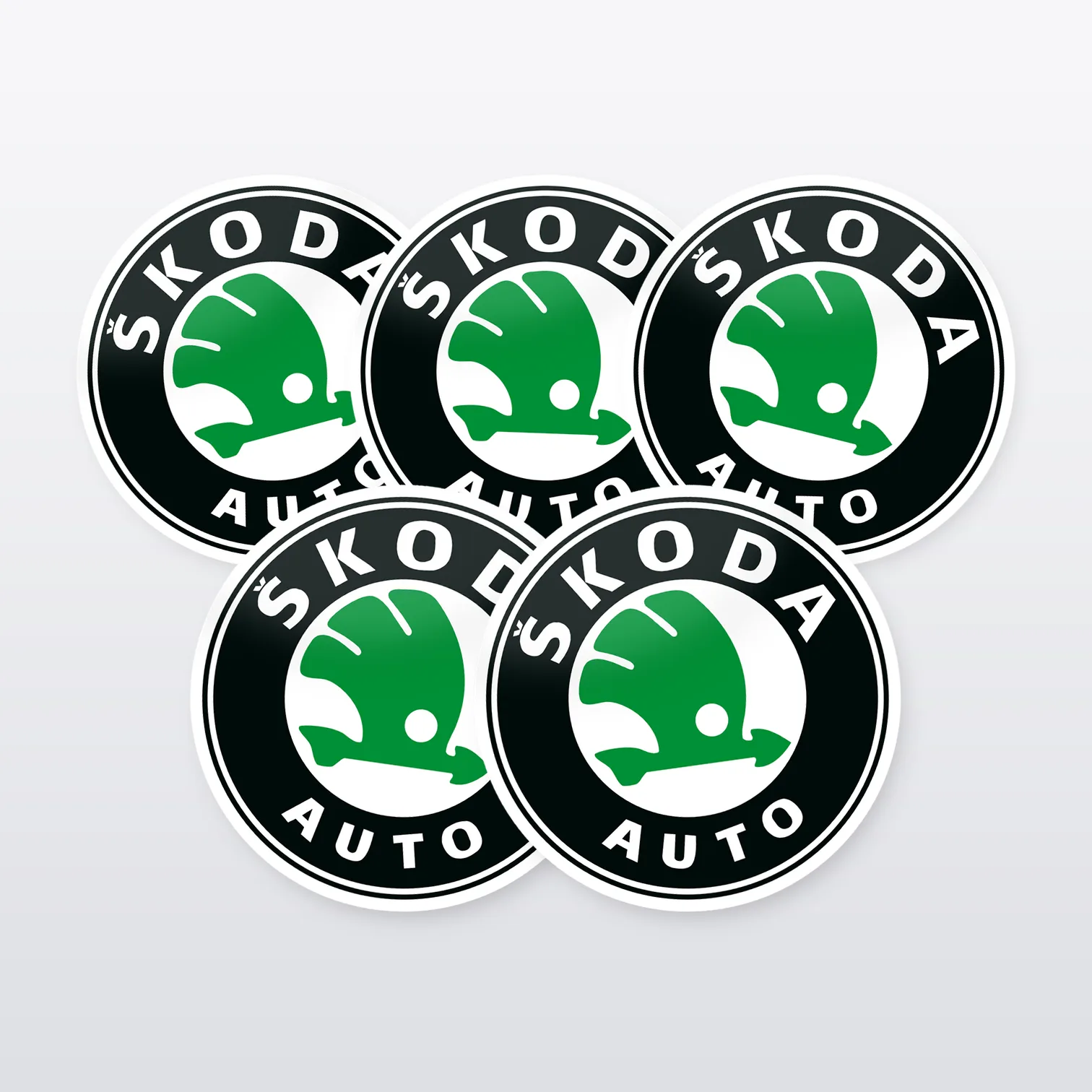 Skoda Aufkleber Set