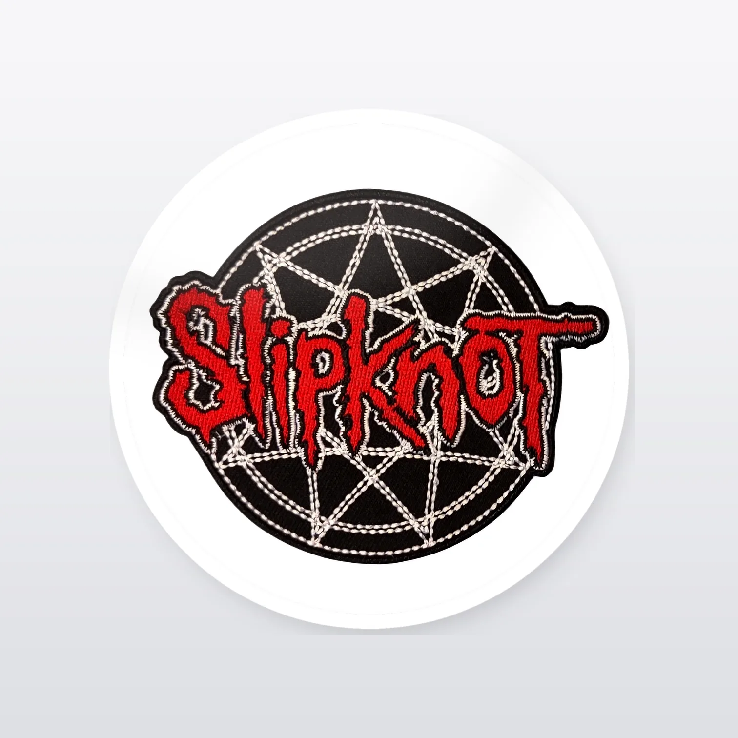 Slipknot Aufkleber Set – einzelner Aufkleber in Großaufnahme