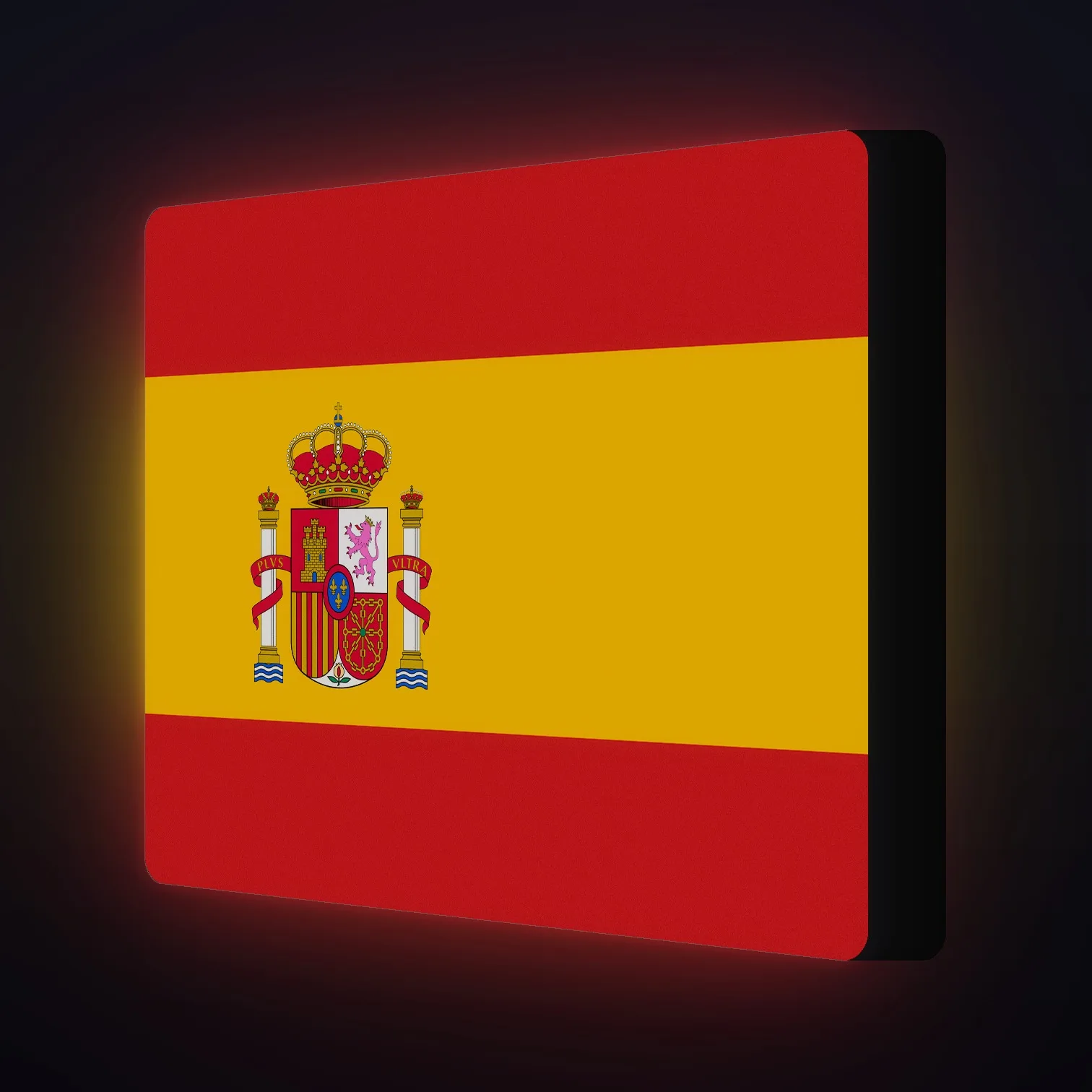 Spanien Flagge LED-Leuchte