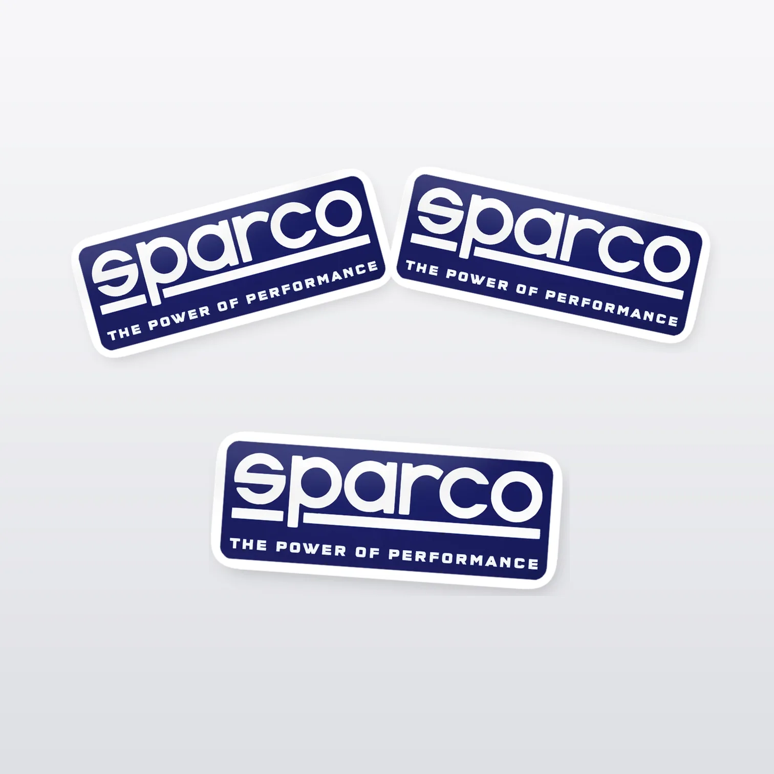 Sparco Aufkleber Set – 5 Sticker