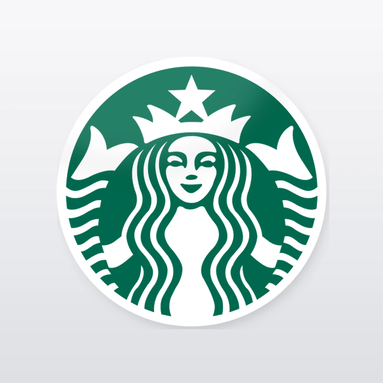 Starbucks Aufkleber Set – einzelner Aufkleber in Großaufnahme