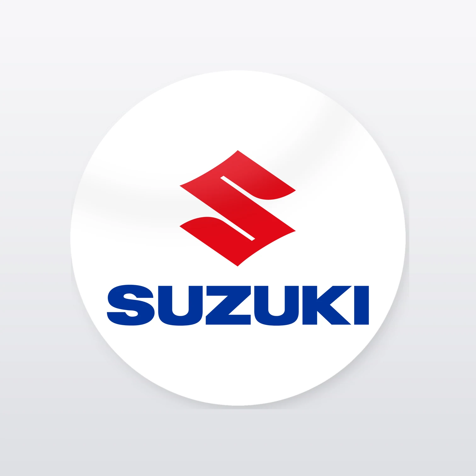 Suzuki Aufkleber Set – einzelner Aufkleber in Großaufnahme