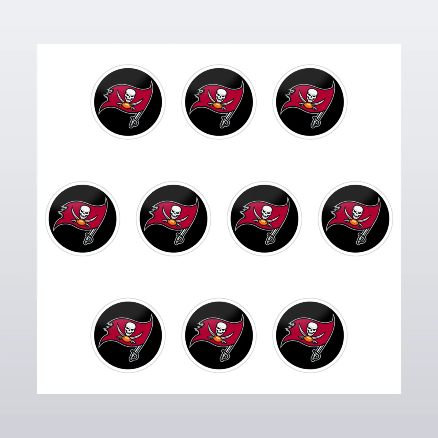 Tampa Bay Buccaneers Aufkleber Set I