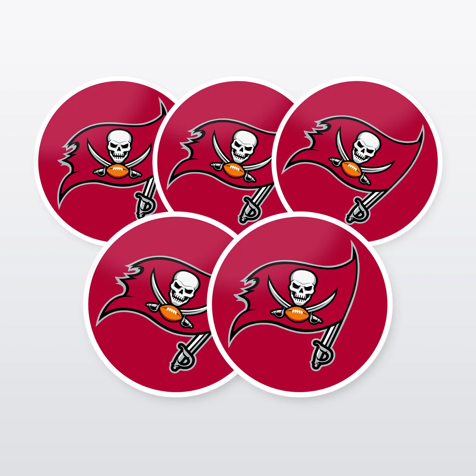 Tampa Bay Buccaneers Aufkleber Set II