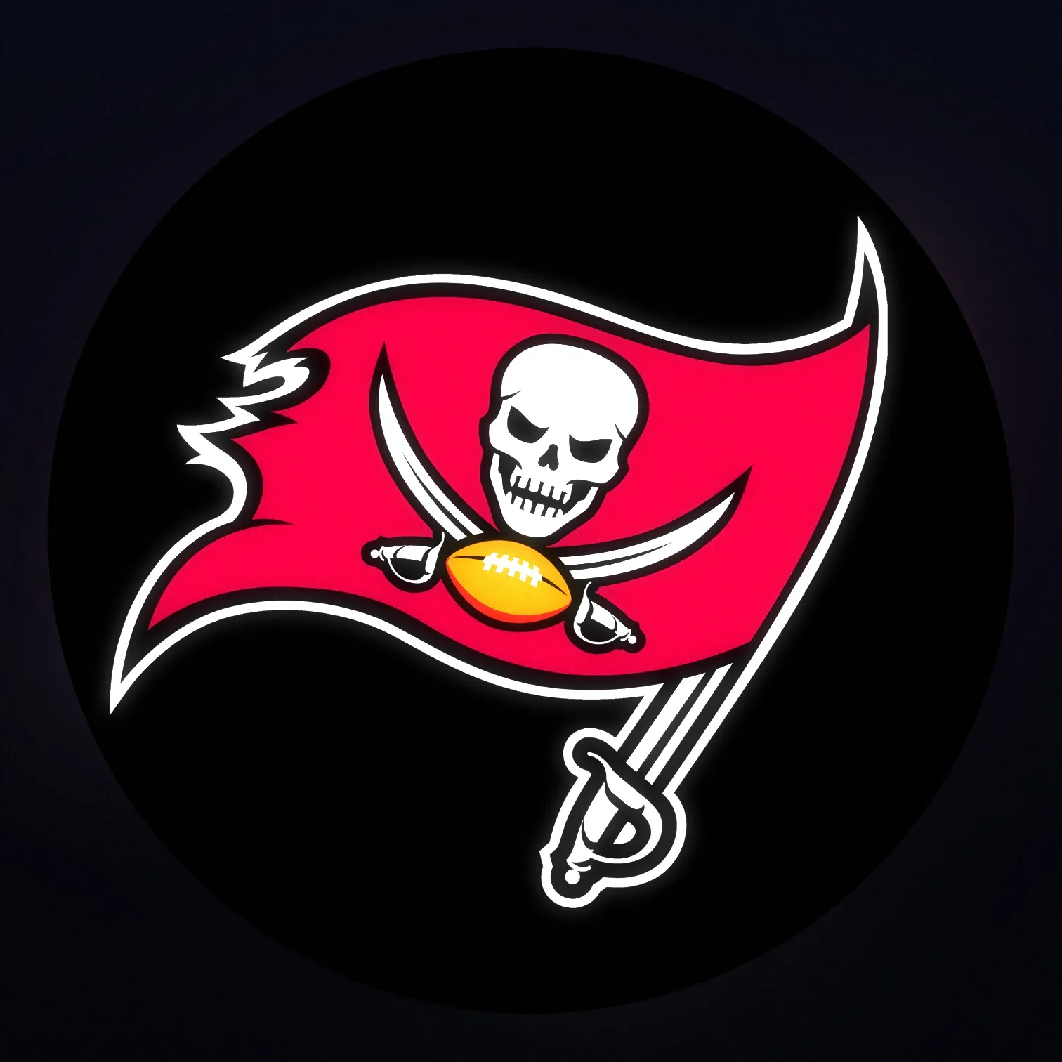 Tampa Bay Buccaneers LED-Leuchte I