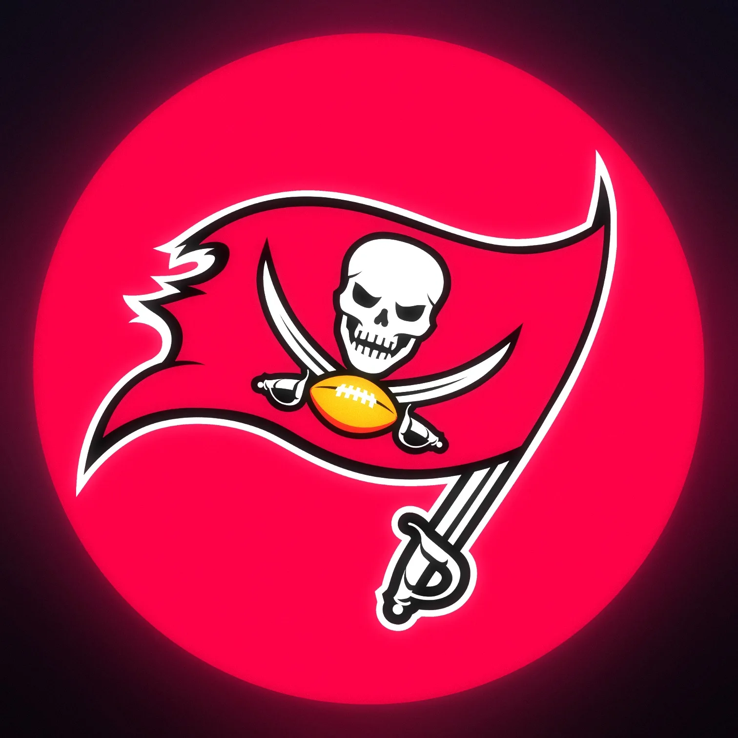 Tampa Bay Buccaneers LED-Leuchte II