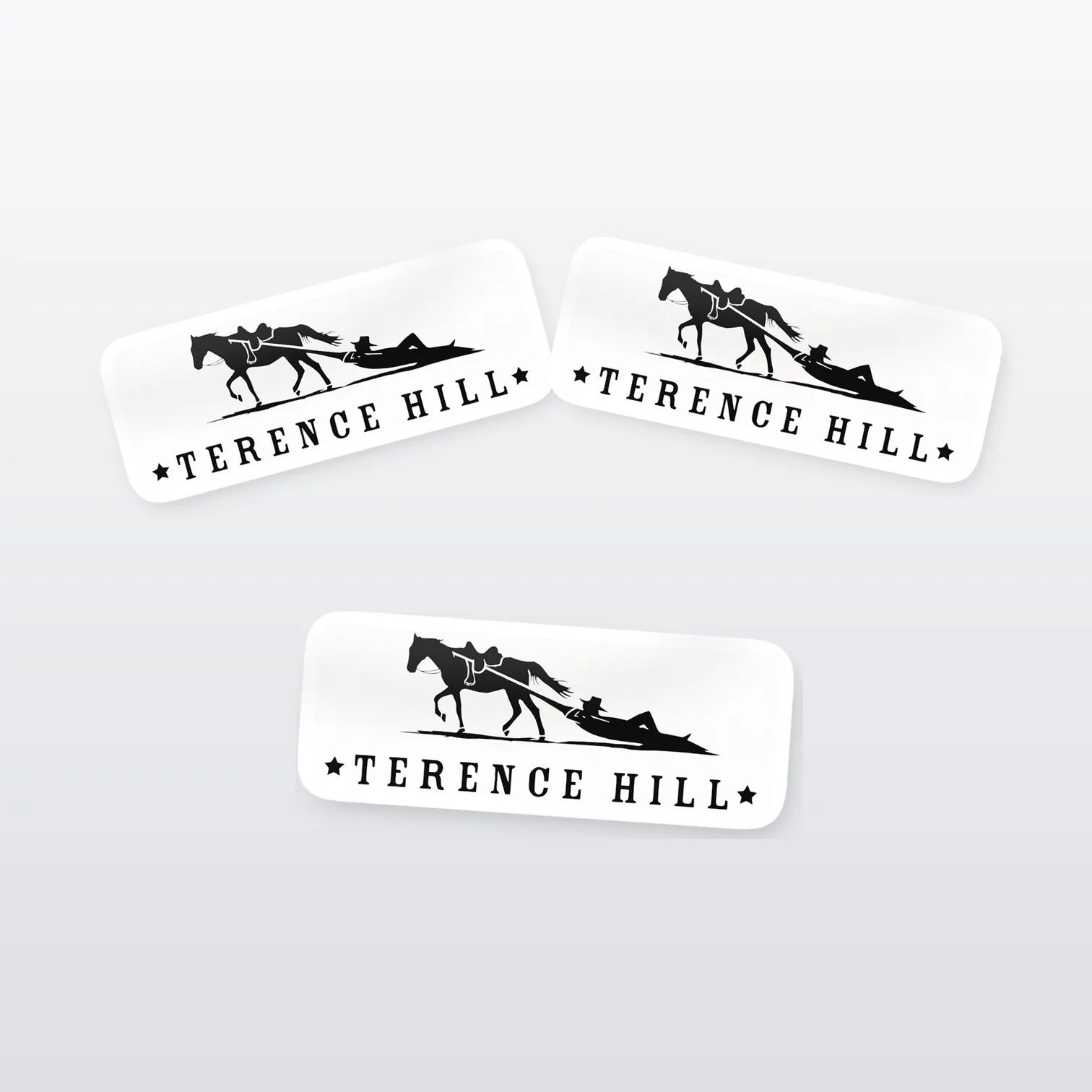Terence Hill Aufkleber Set – 5 Sticker
