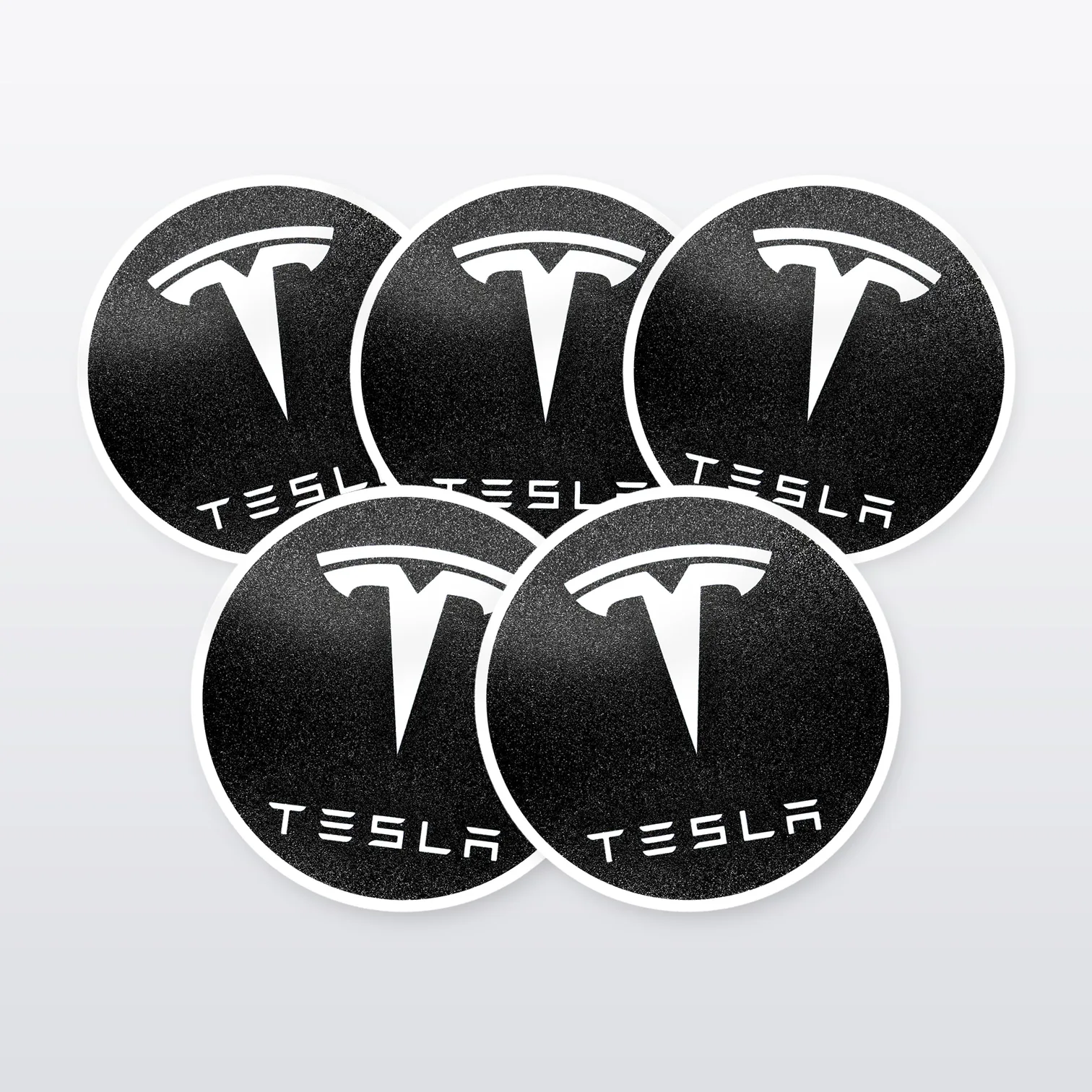 Tesla Aufkleber Set I – 5 Sticker