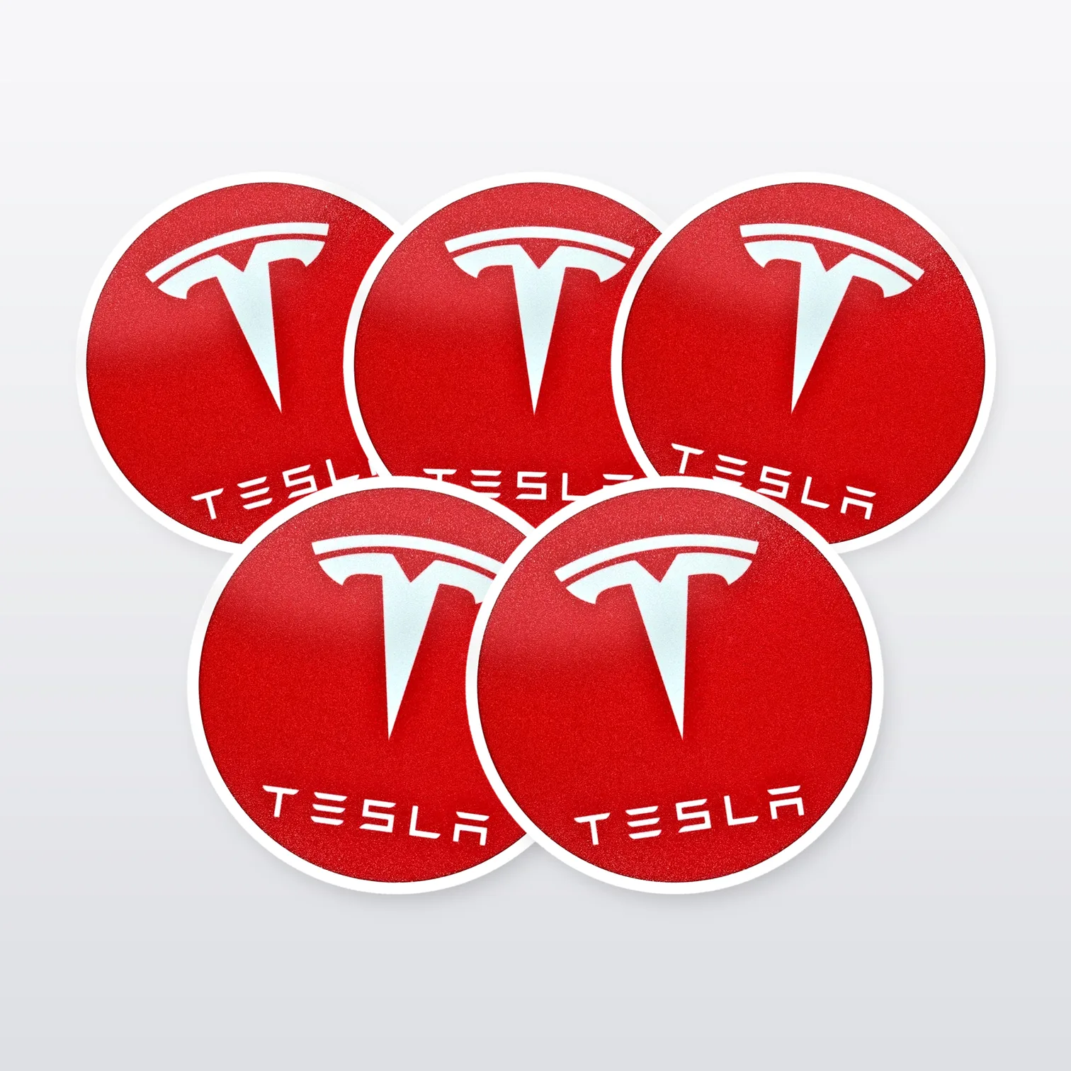 Tesla Aufkleber Set II – 5 Sticker