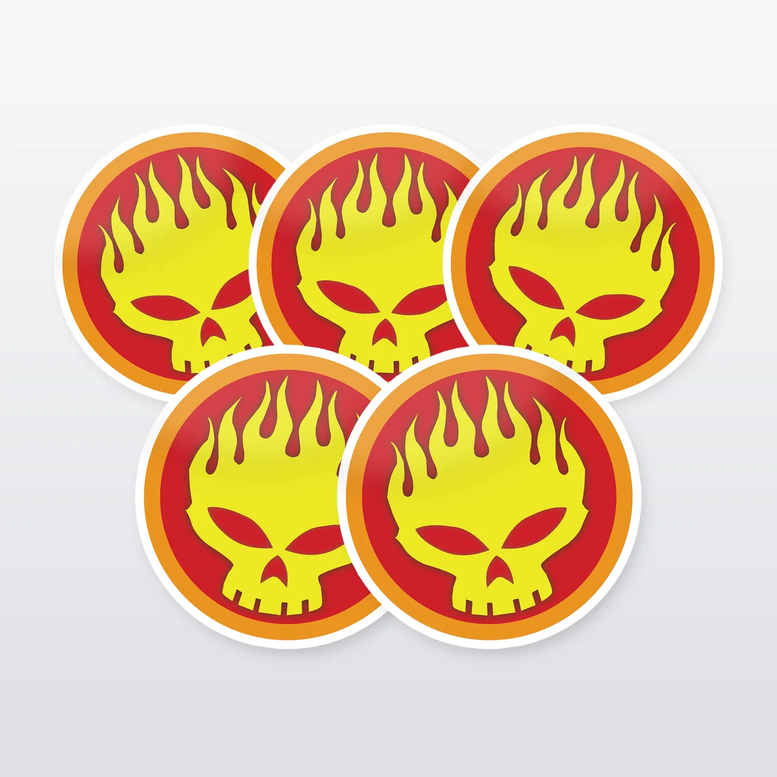 The Offspring Aufkleber Set – 5 Sticker