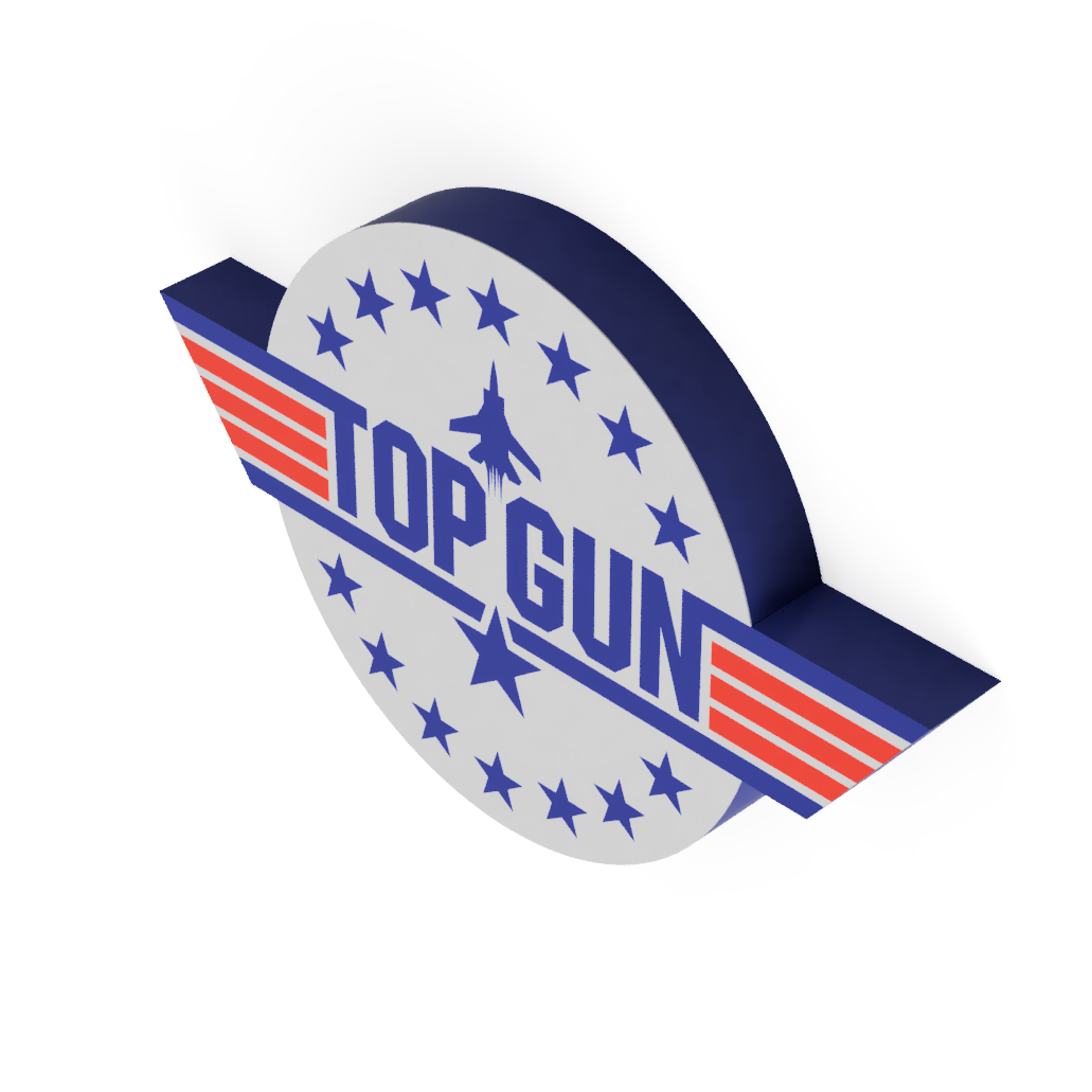 Top Gun LED-Leuchte - 3D Ansicht