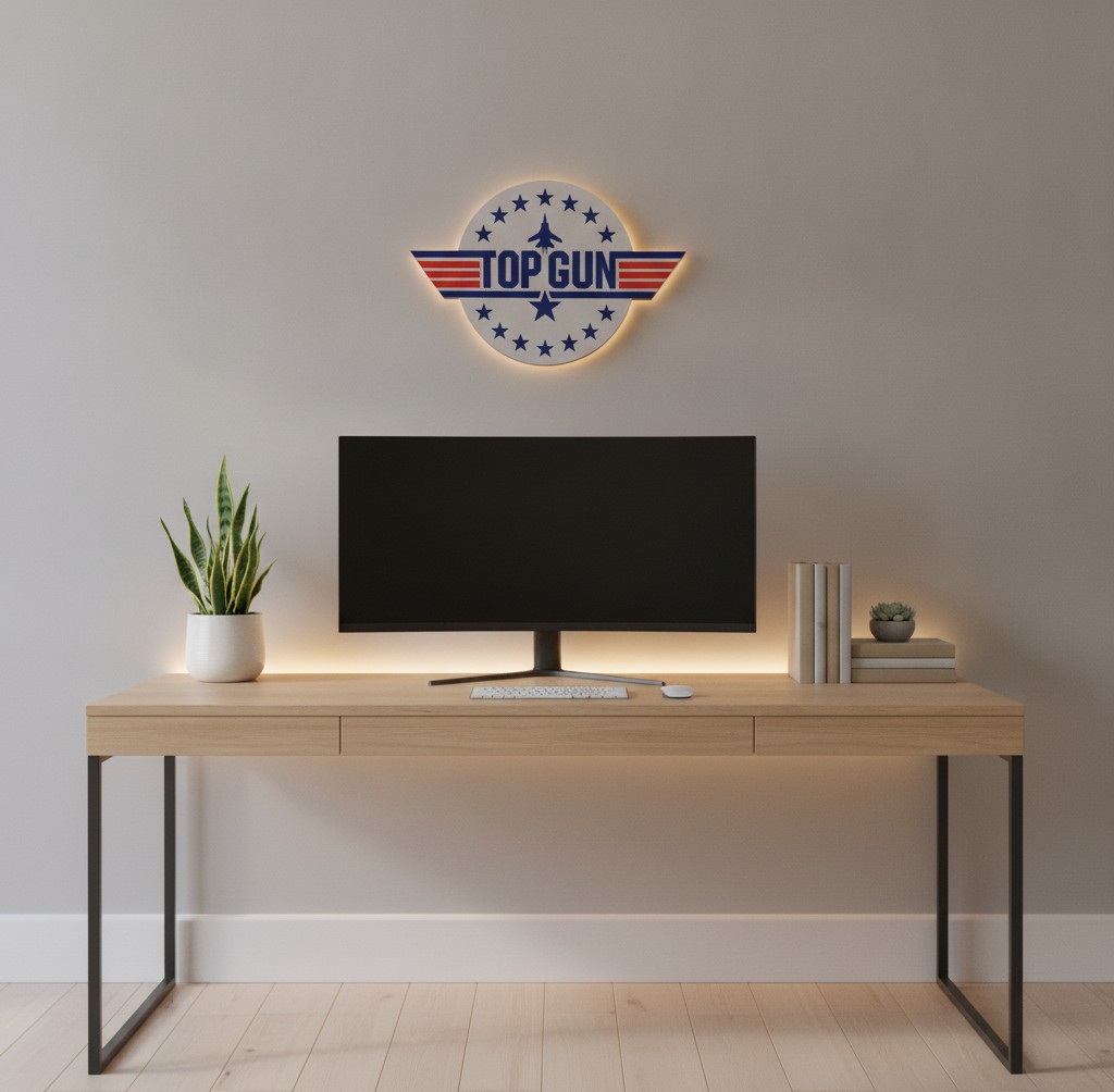 Top Gun LED-Leuchte - Mockup