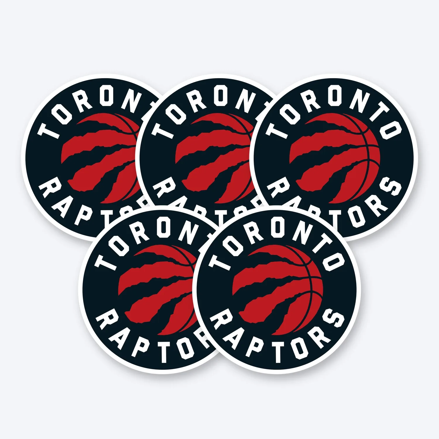 Toronto Raptors NBA Aufkleber Set