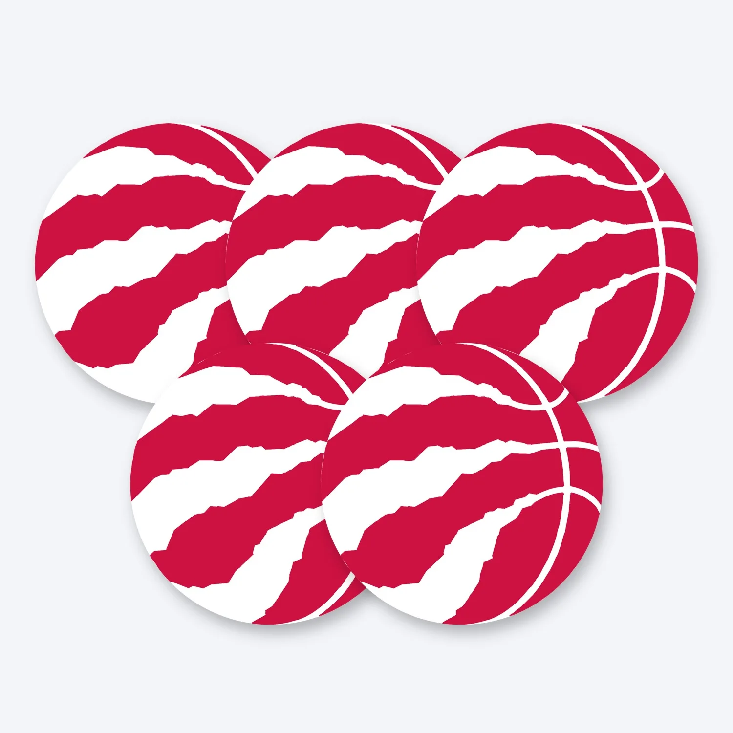 Toronto Raptors NBA Aufkleber Set II