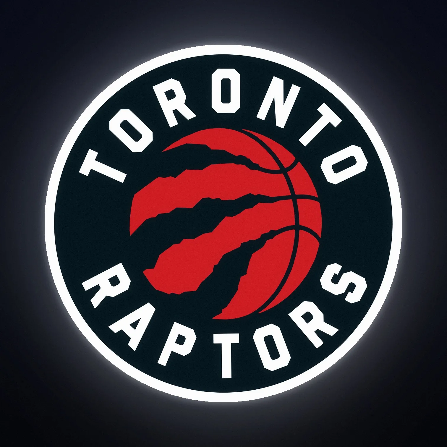 Toronto Raptors NBA LED-Leuchte