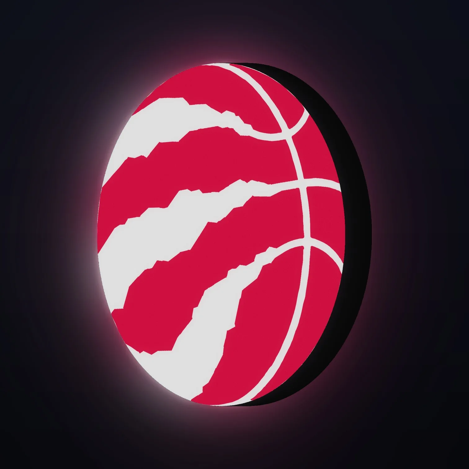 Toronto Raptors NBA LED-Leuchte II