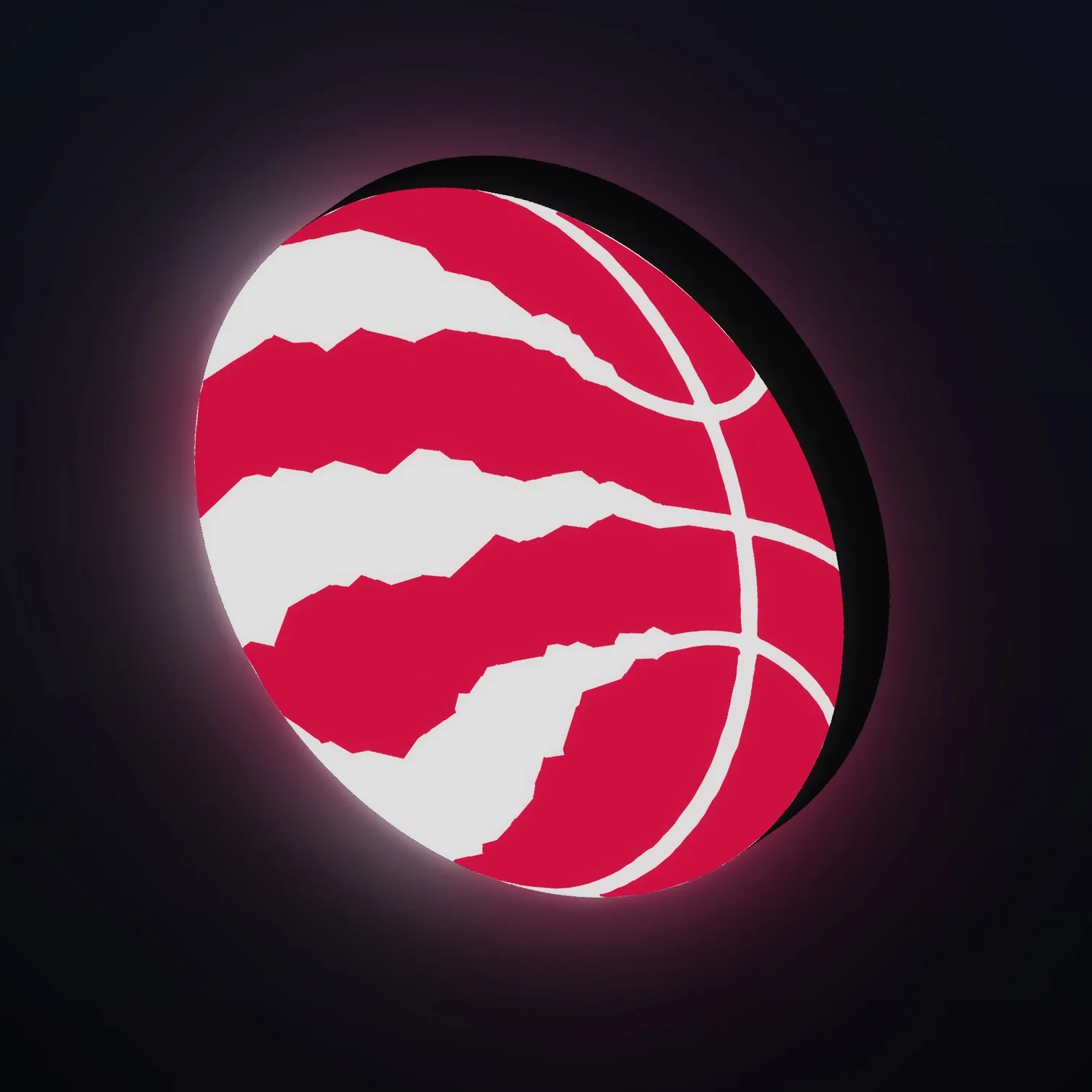 Toronto Raptors NBA LED-Leuchte II