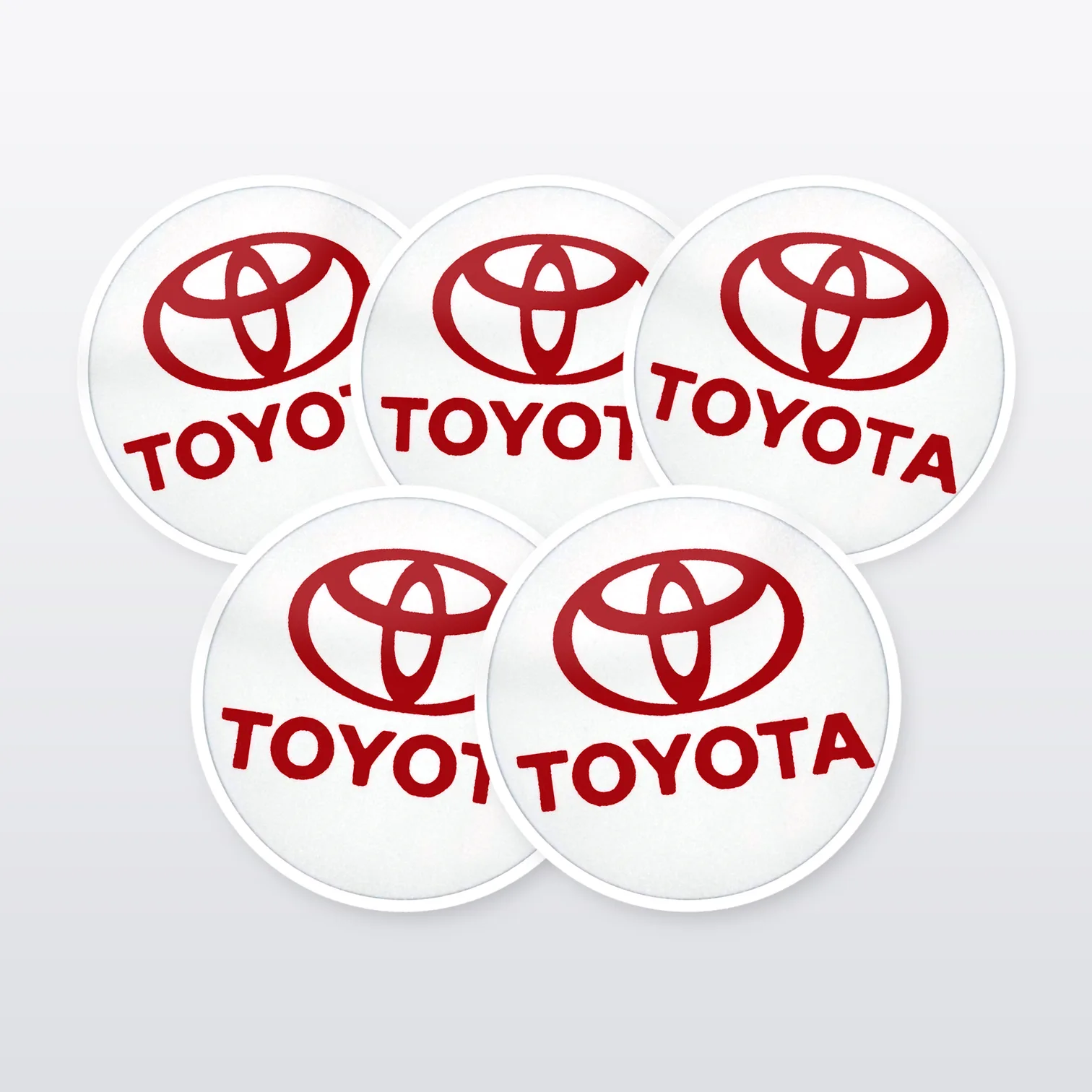 Toyota Aufkleber Set – 5 Sticker
