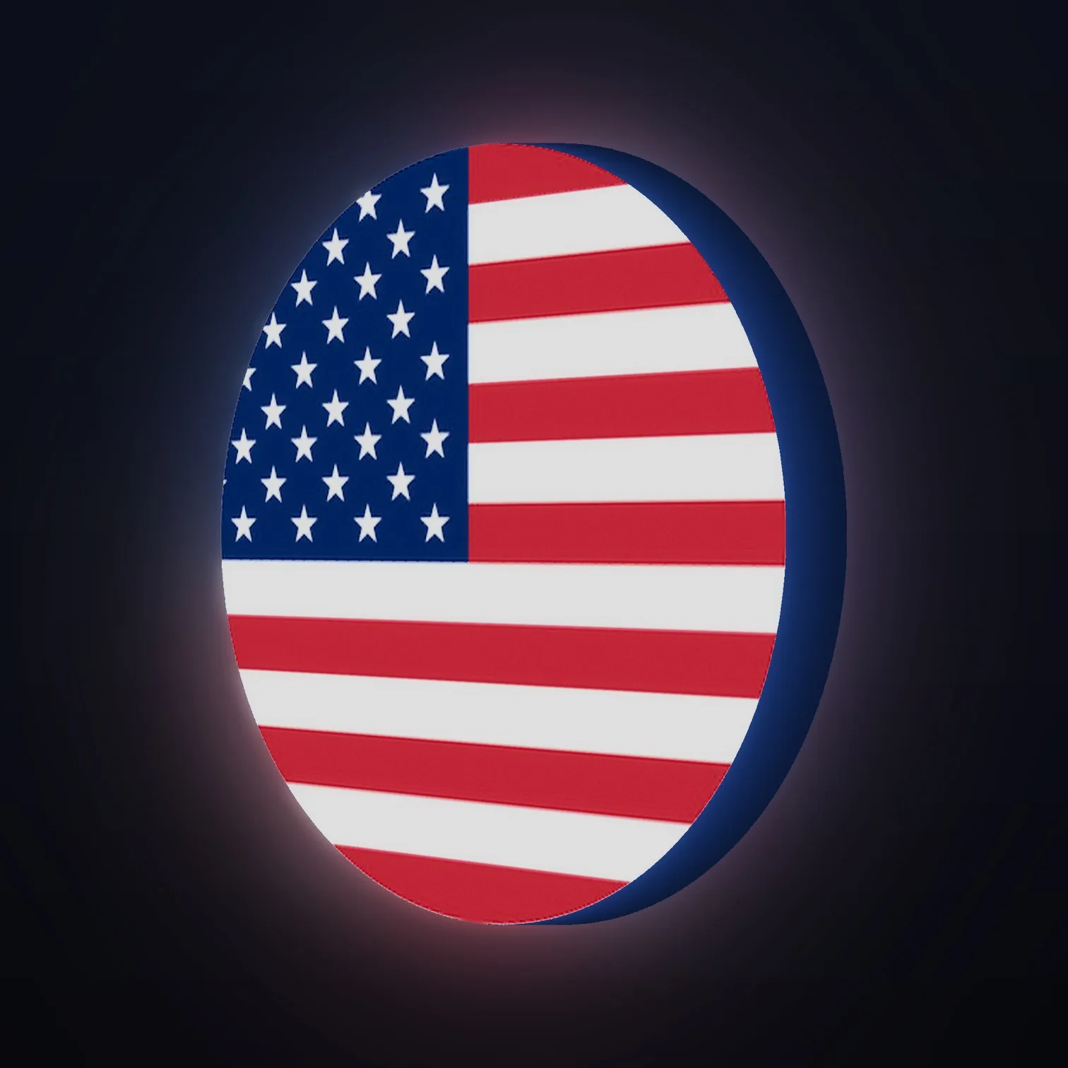 United States Of America Fahne LED-Leuchte