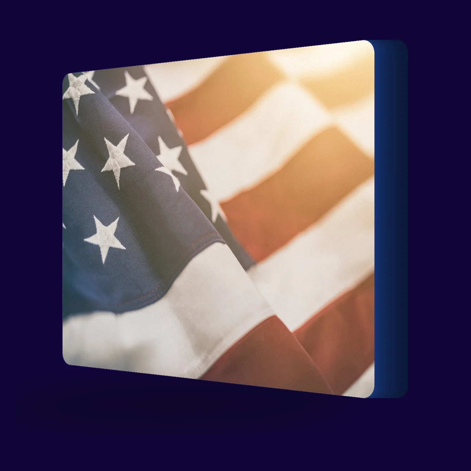 USA Flagge LED-Leuchte
